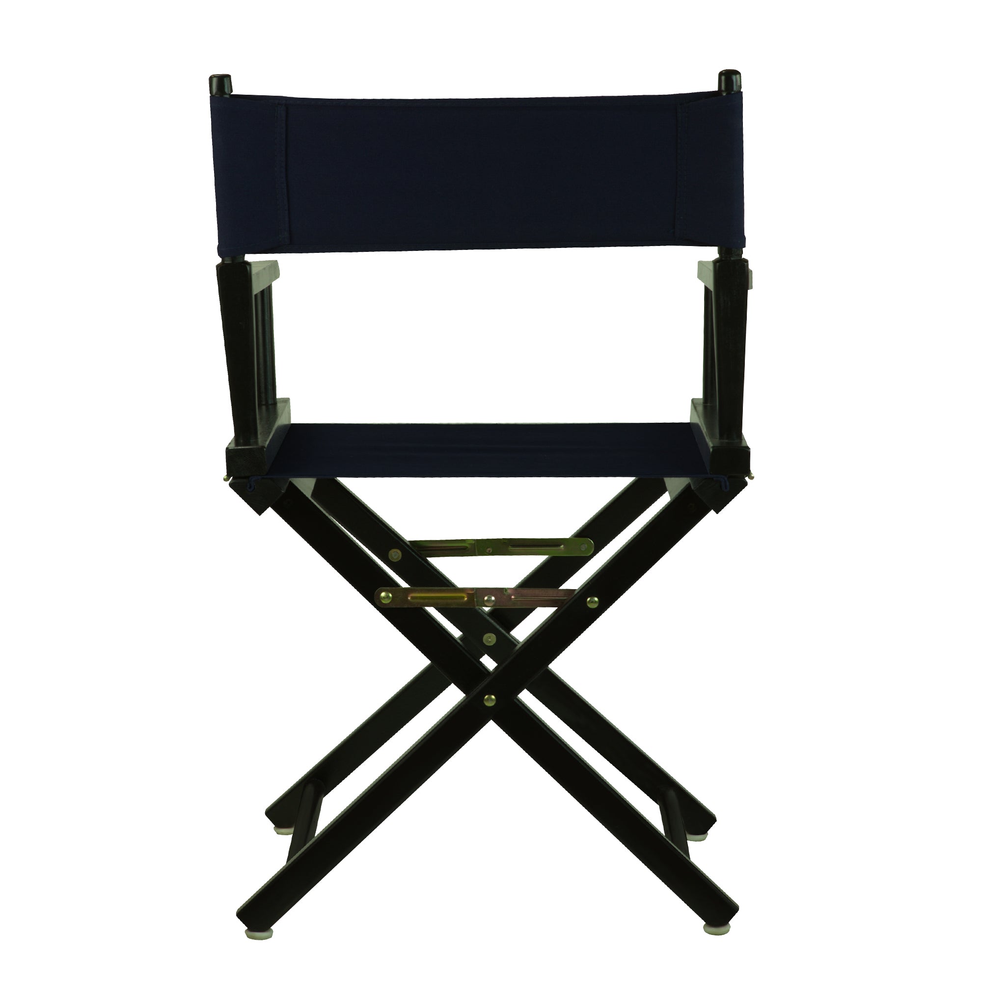18' Director'S Chair Black Frame-Navy Blue Canvas