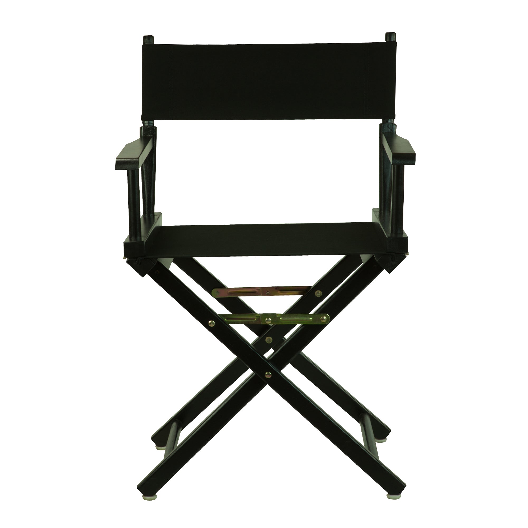 18' Director'S Chair Black Frame-Black Canvas