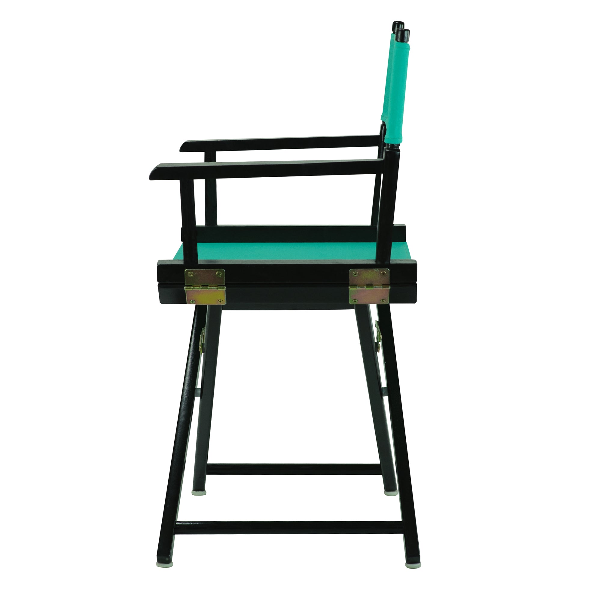 18' Director'S Chair Black Frame-Teal Canvas
