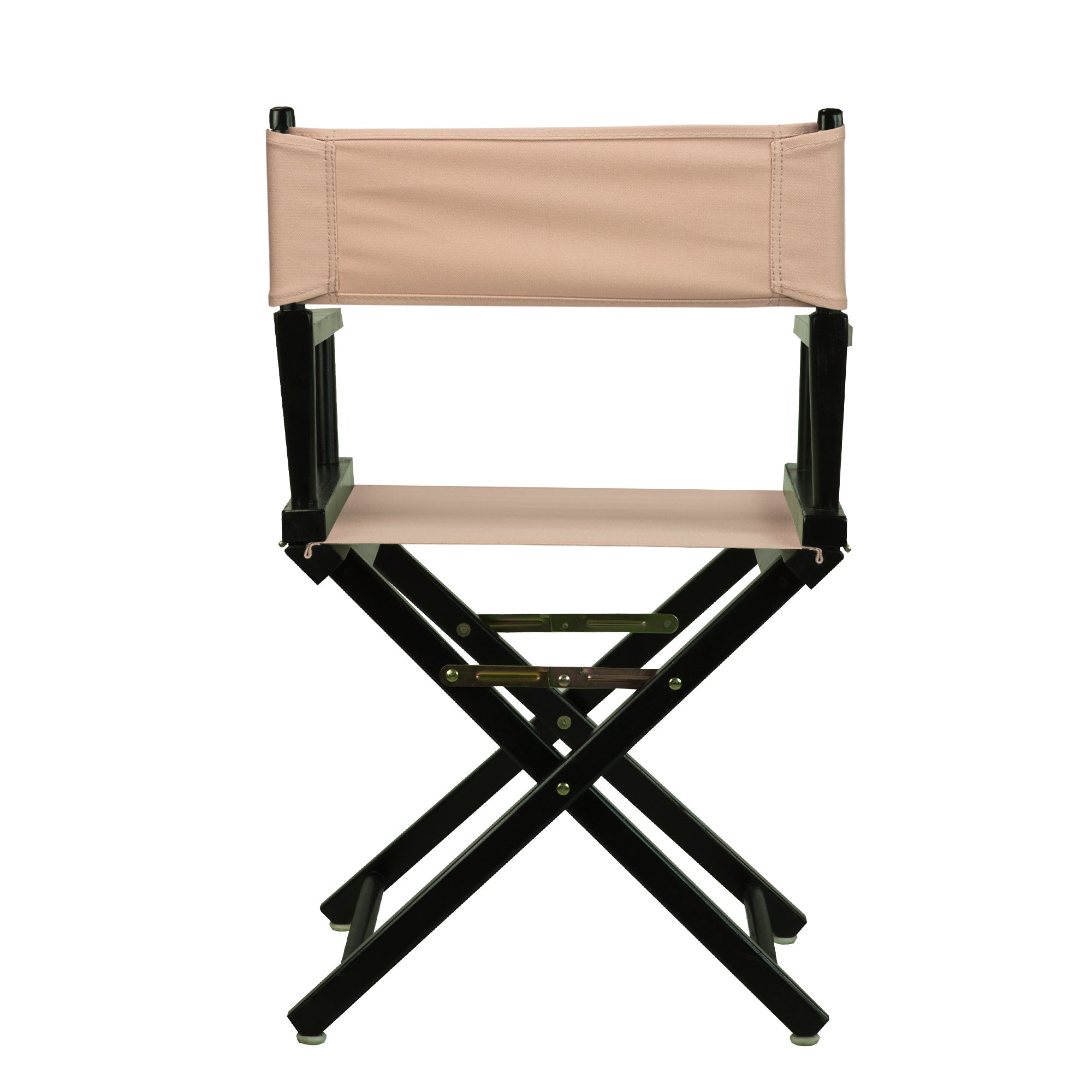 18' Director'S Chair Black Frame-Tan Canvas