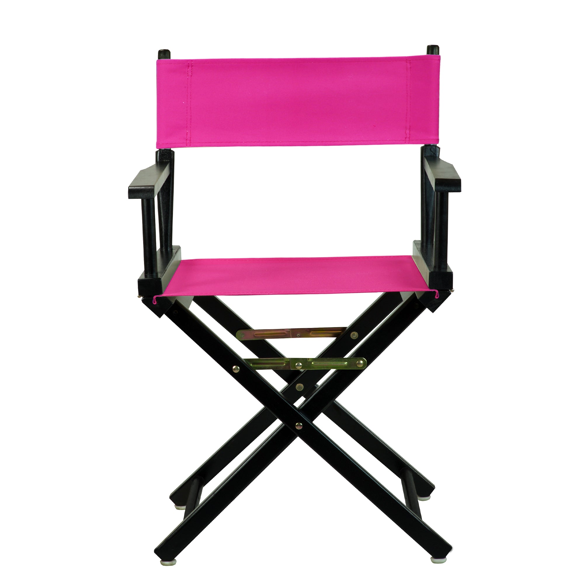 18' Director'S Chair Black Frame-Magenta Canvas