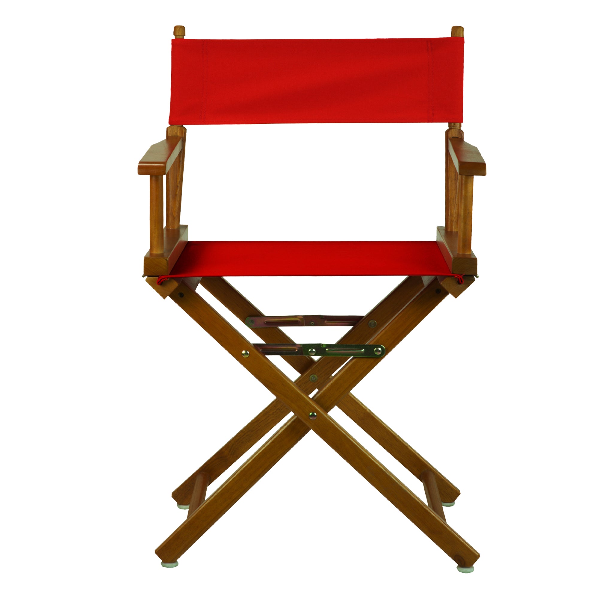 18' Director'S Chair Honey Oak Frame-Red Canvas
