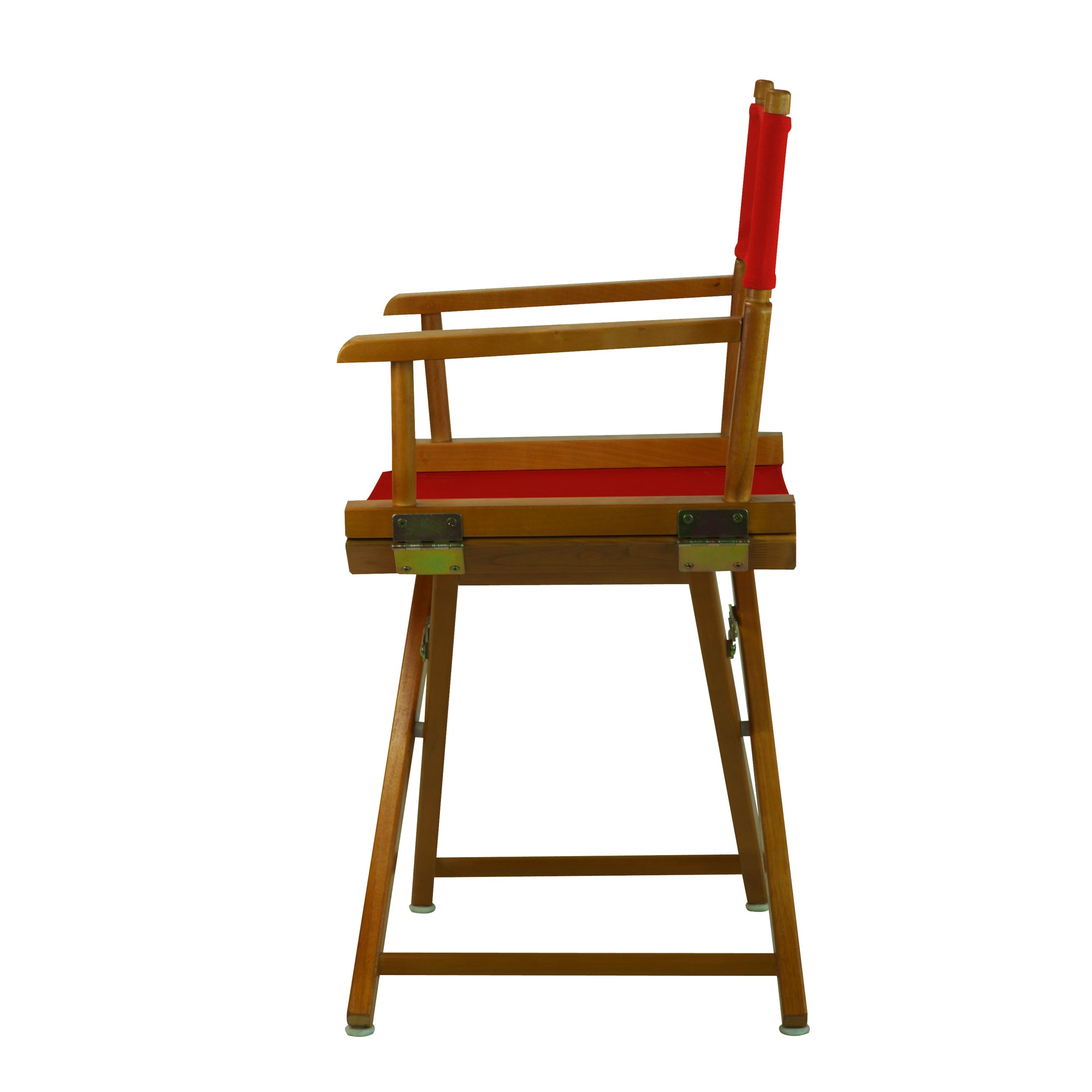 18' Director'S Chair Honey Oak Frame-Red Canvas