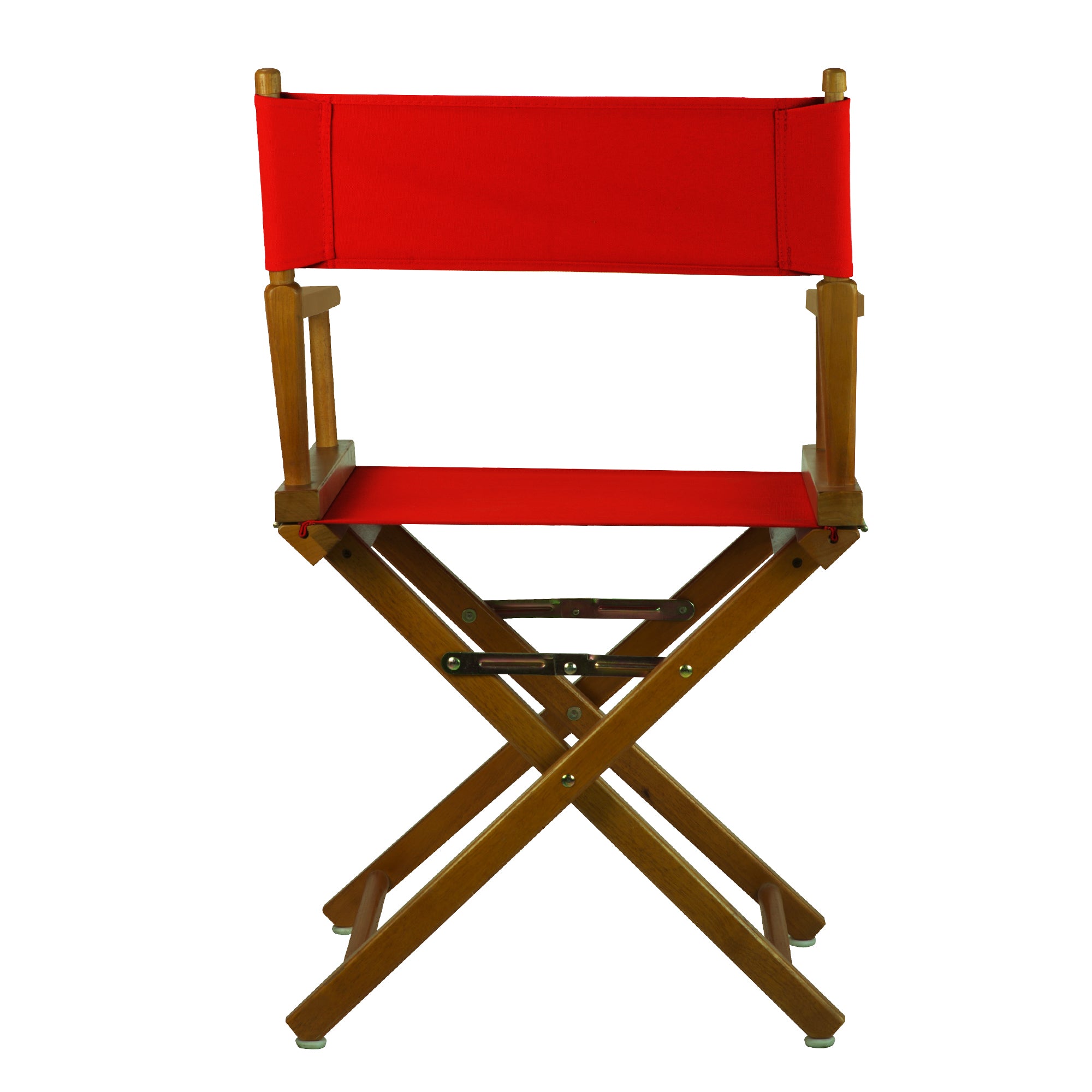 18' Director'S Chair Honey Oak Frame-Red Canvas