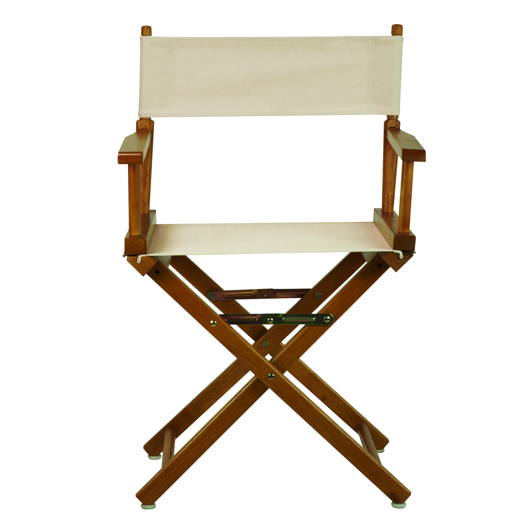 18' Director'S Chair Honey Oak Frame-Natural/Wheat Canvas