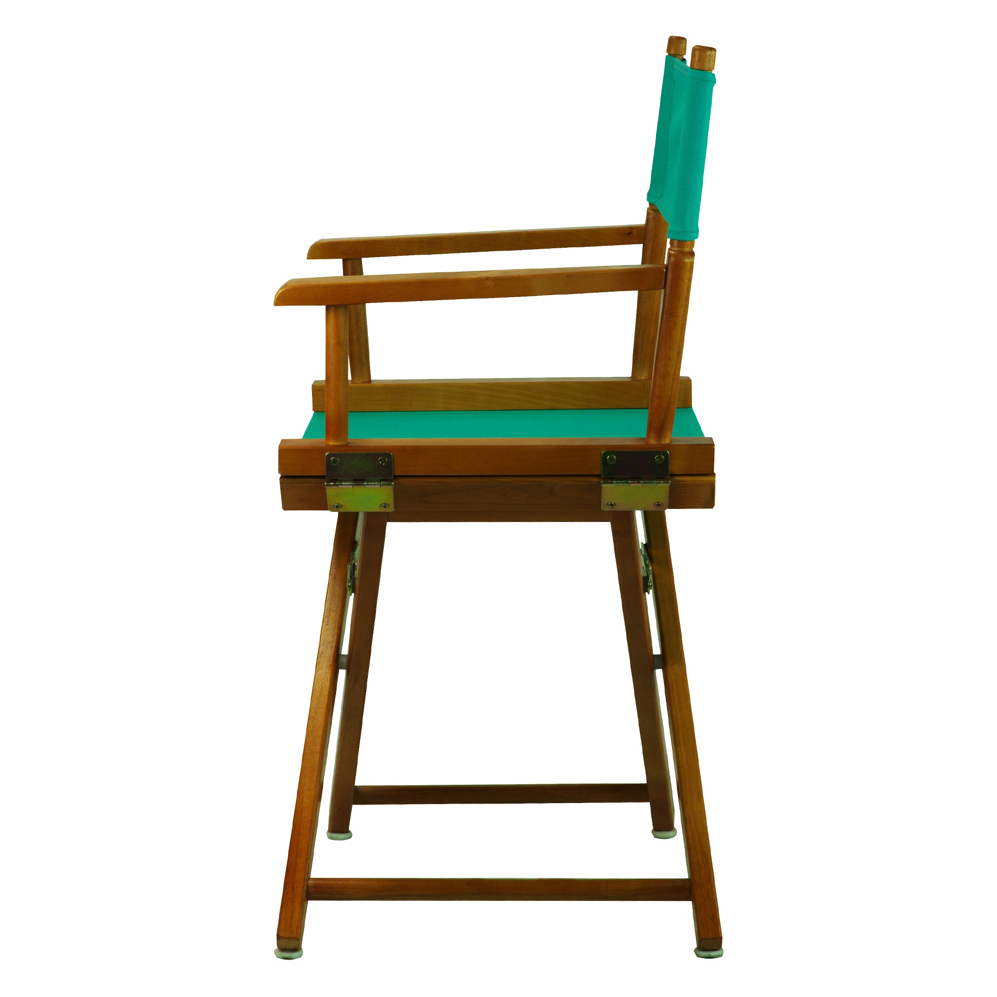 18' Director'S Chair Honey Oak Frame-Teal Canvas