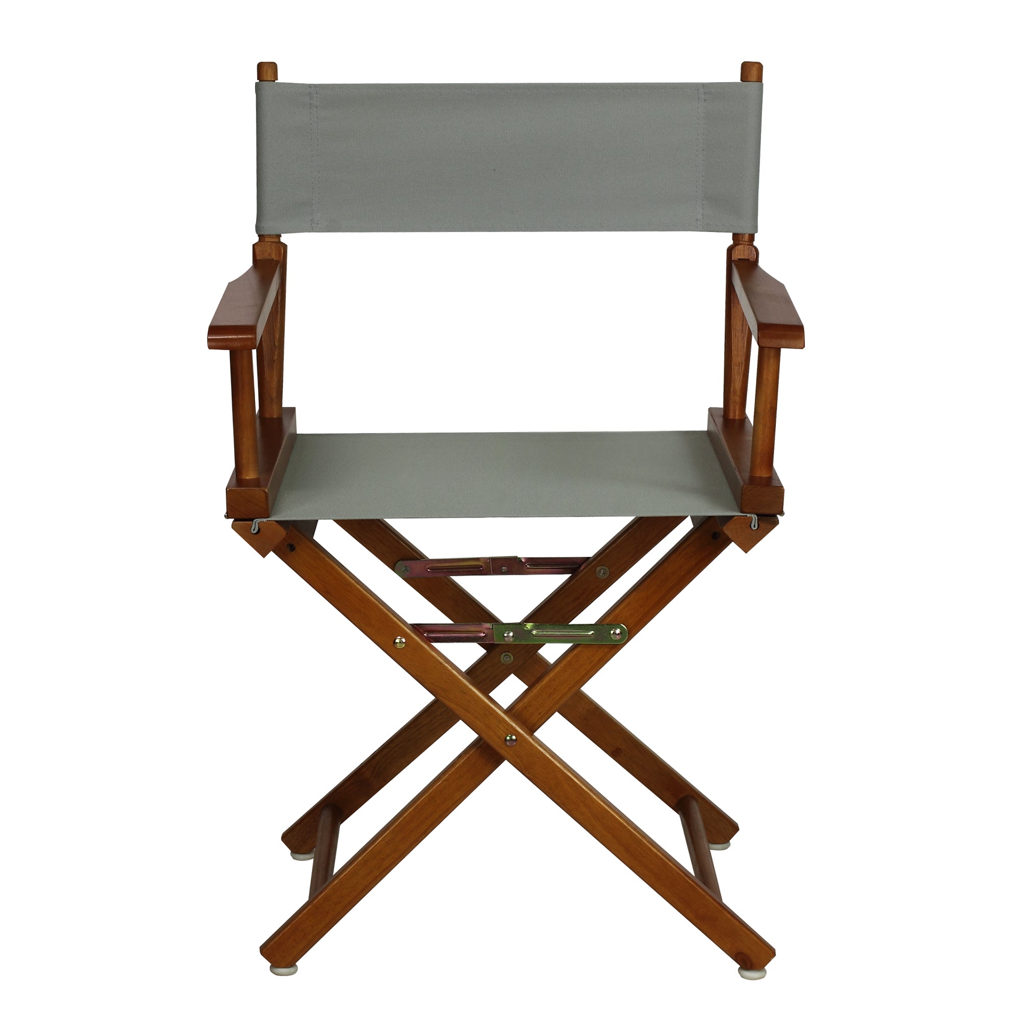 18' Director'S Chair Honey Oak Frame-Gray Canvas