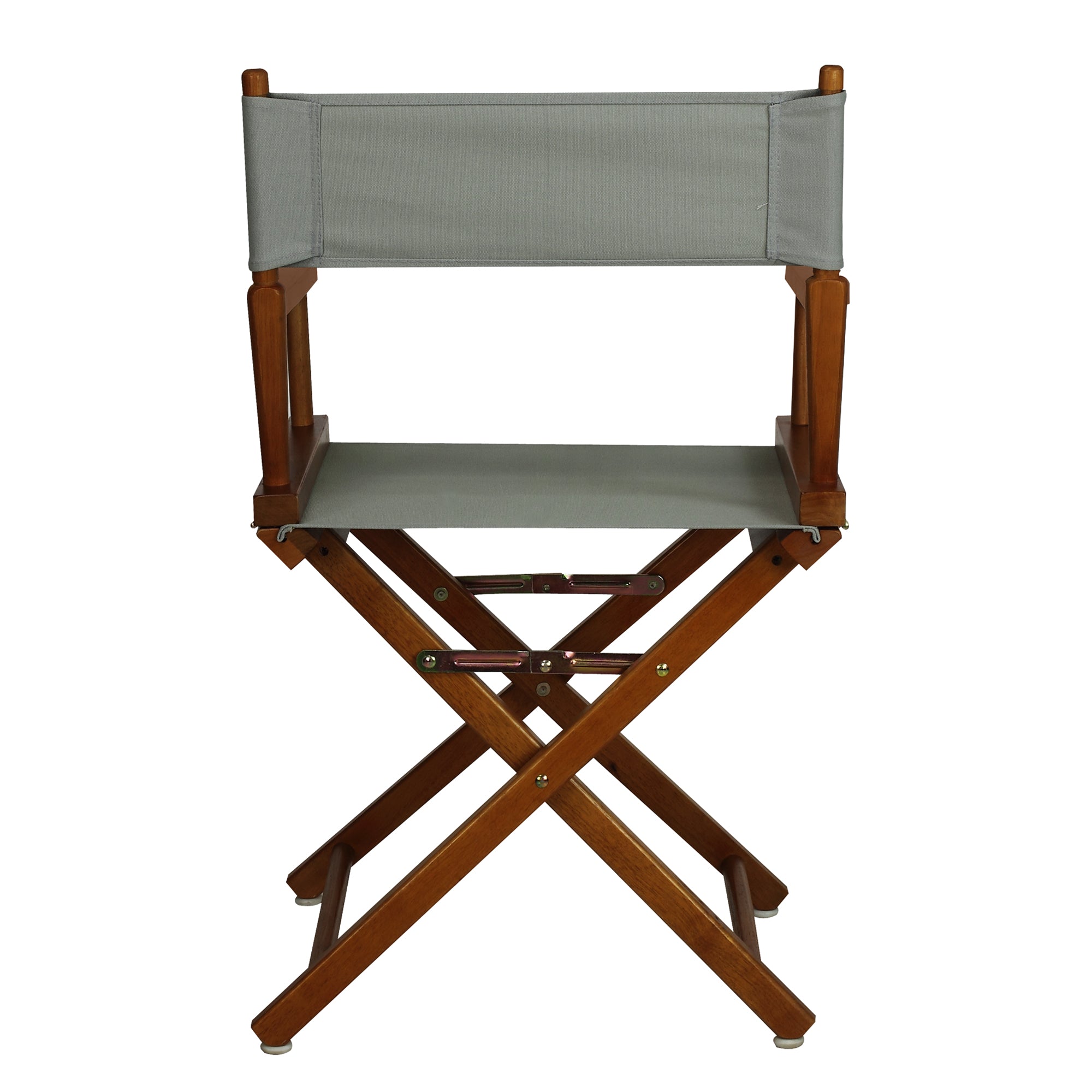 18' Director'S Chair Honey Oak Frame-Gray Canvas