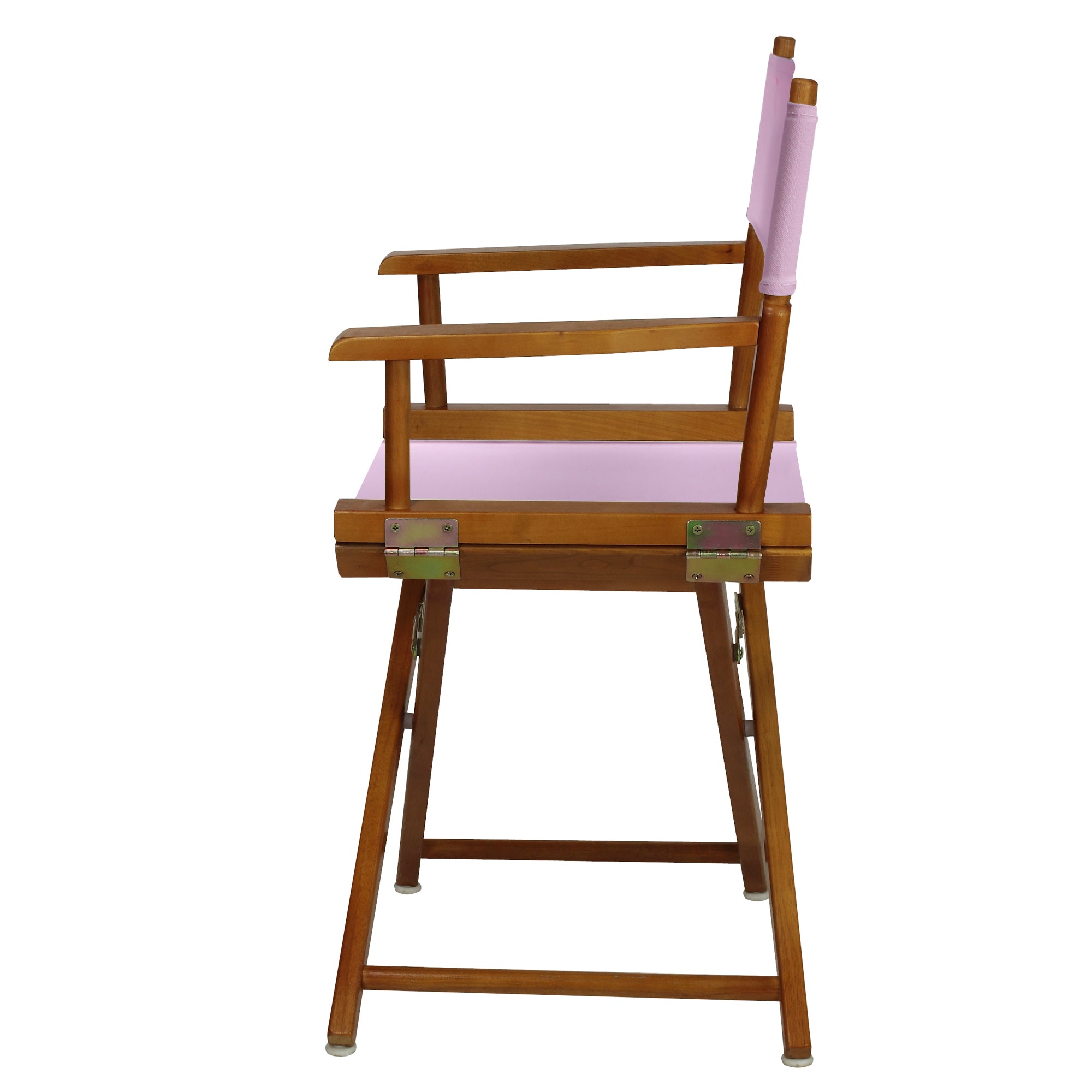 18' Director'S Chair Honey Oak Frame-Pink Canvas