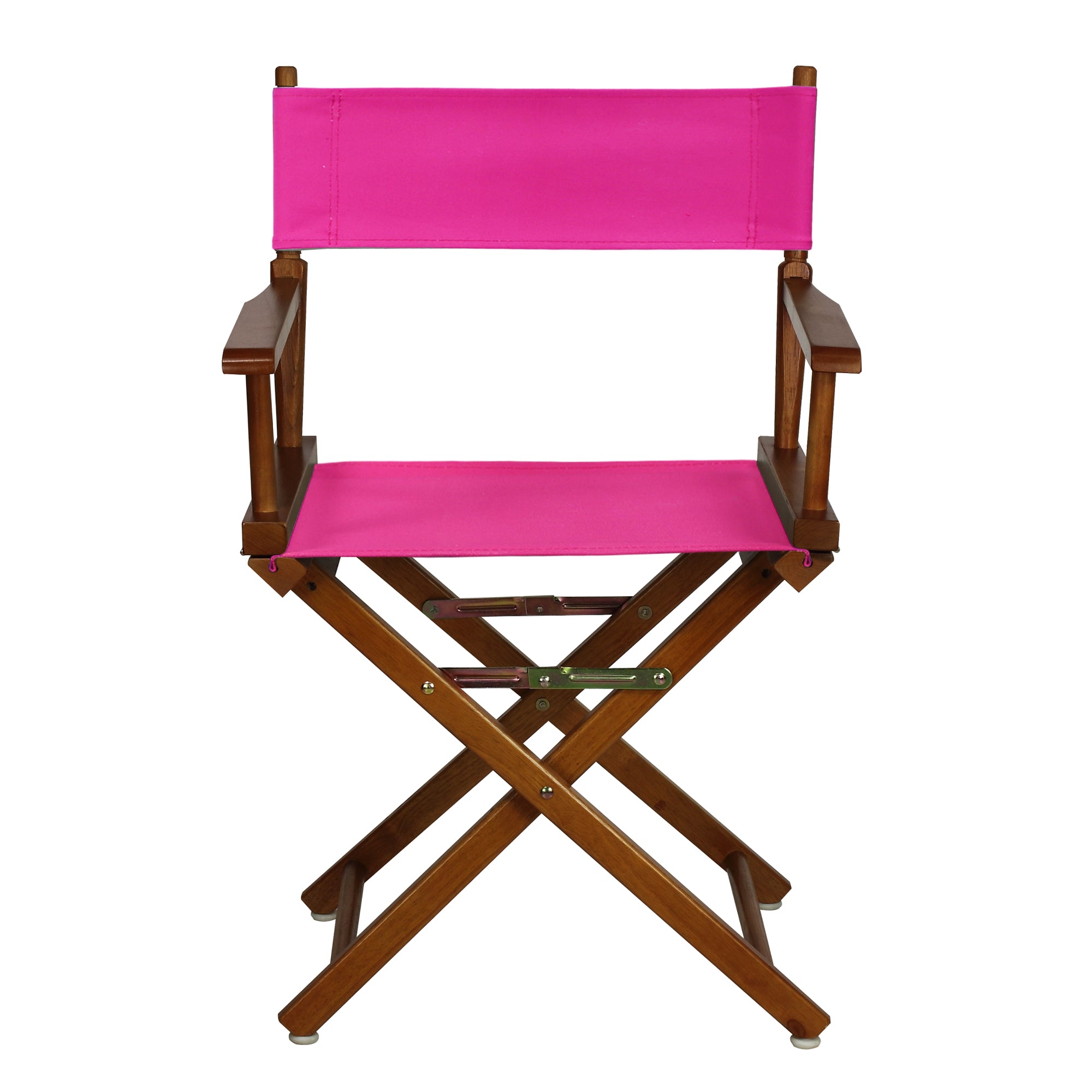 18' Director'S Chair Honey Oak Frame-Magenta Canvas