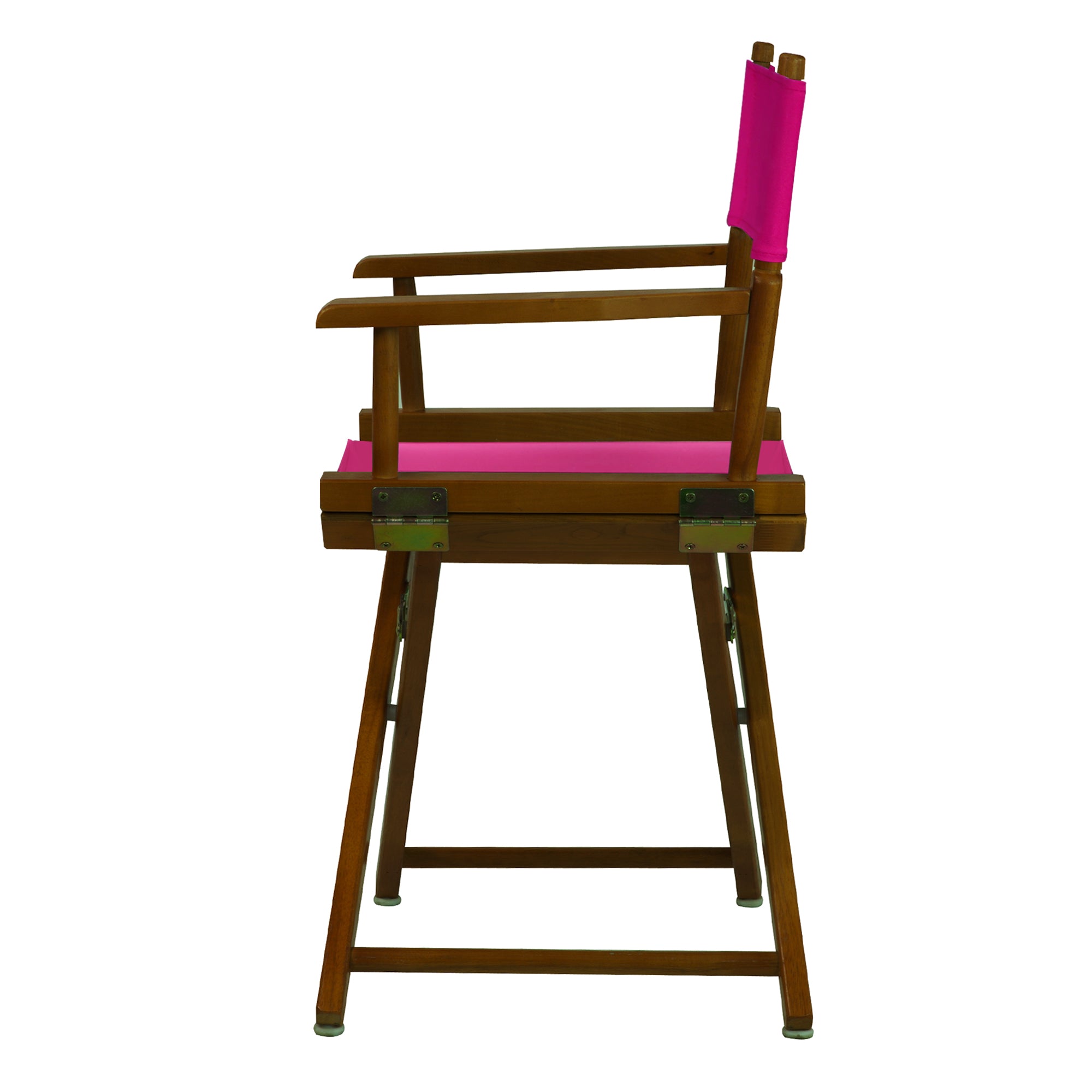 18' Director'S Chair Honey Oak Frame-Magenta Canvas
