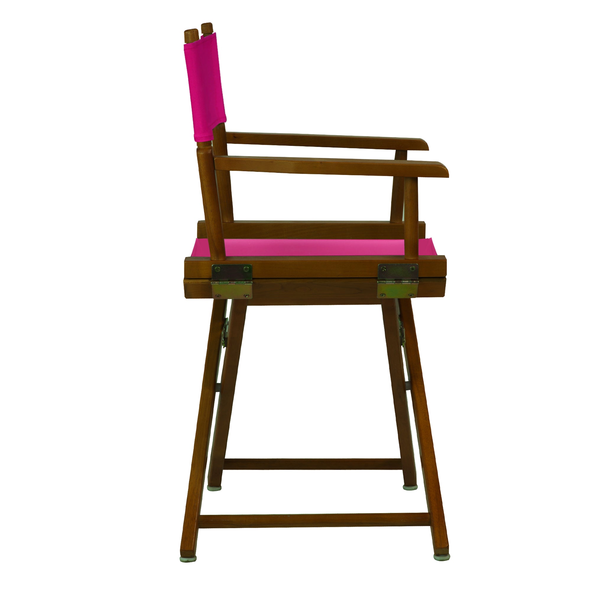 18' Director'S Chair Honey Oak Frame-Magenta Canvas
