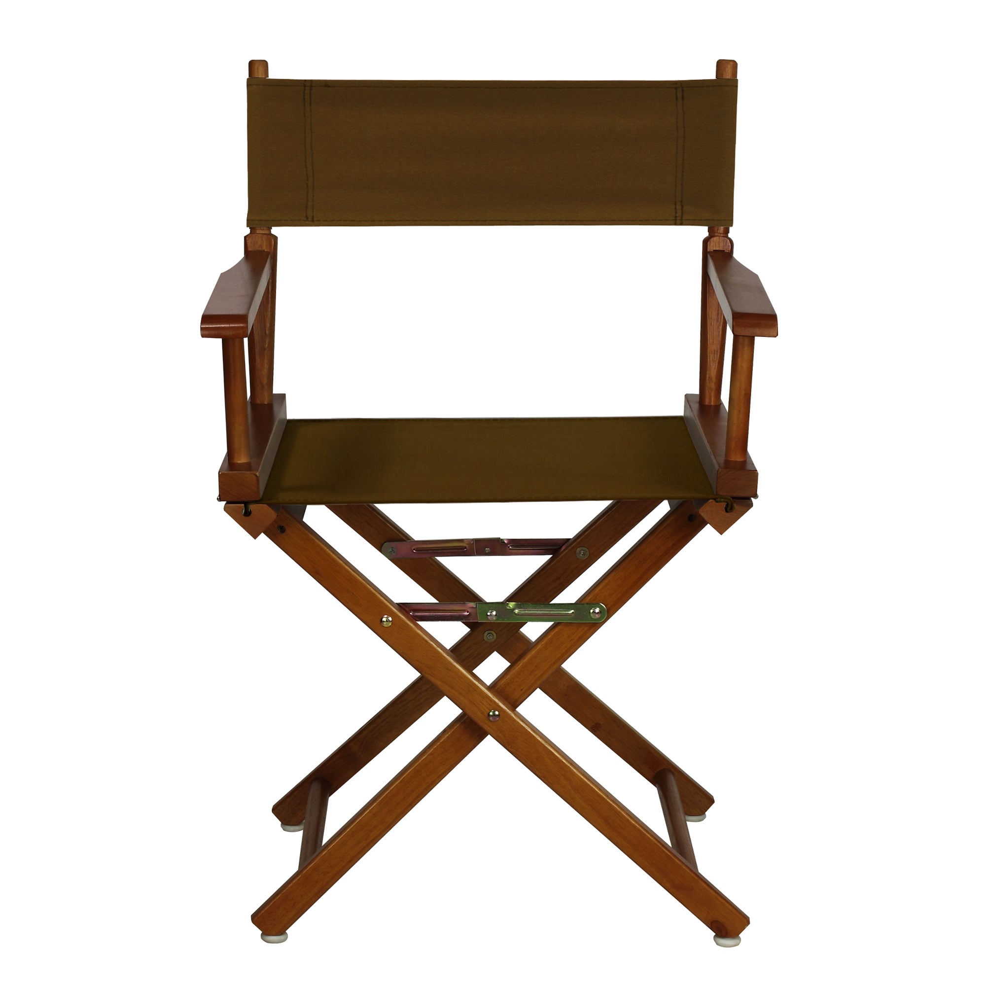 18' Director'S Chair Honey Oak Frame-Brown Canvas
