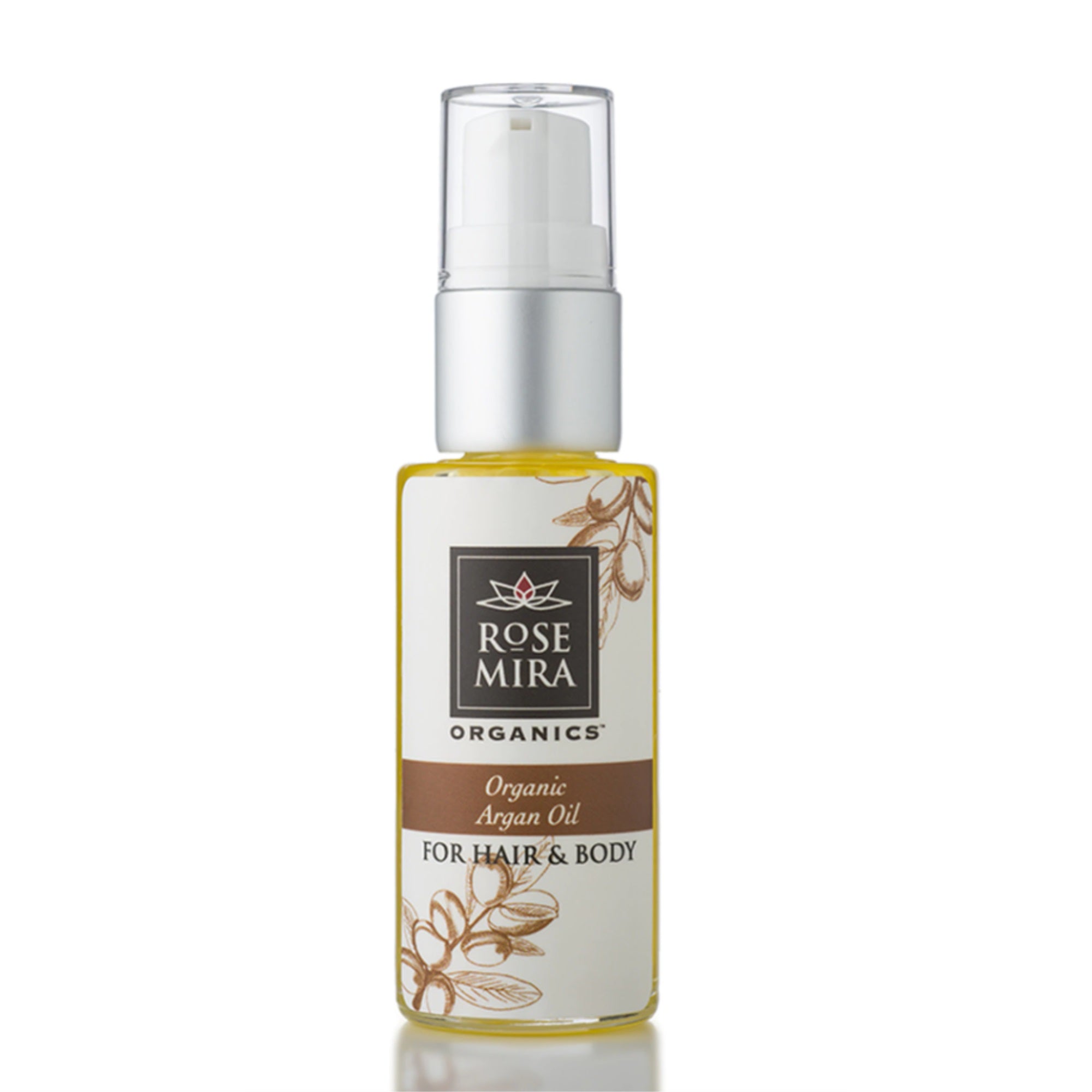 Organic Argan Hair & Body Oil - Unscented - 1Oz