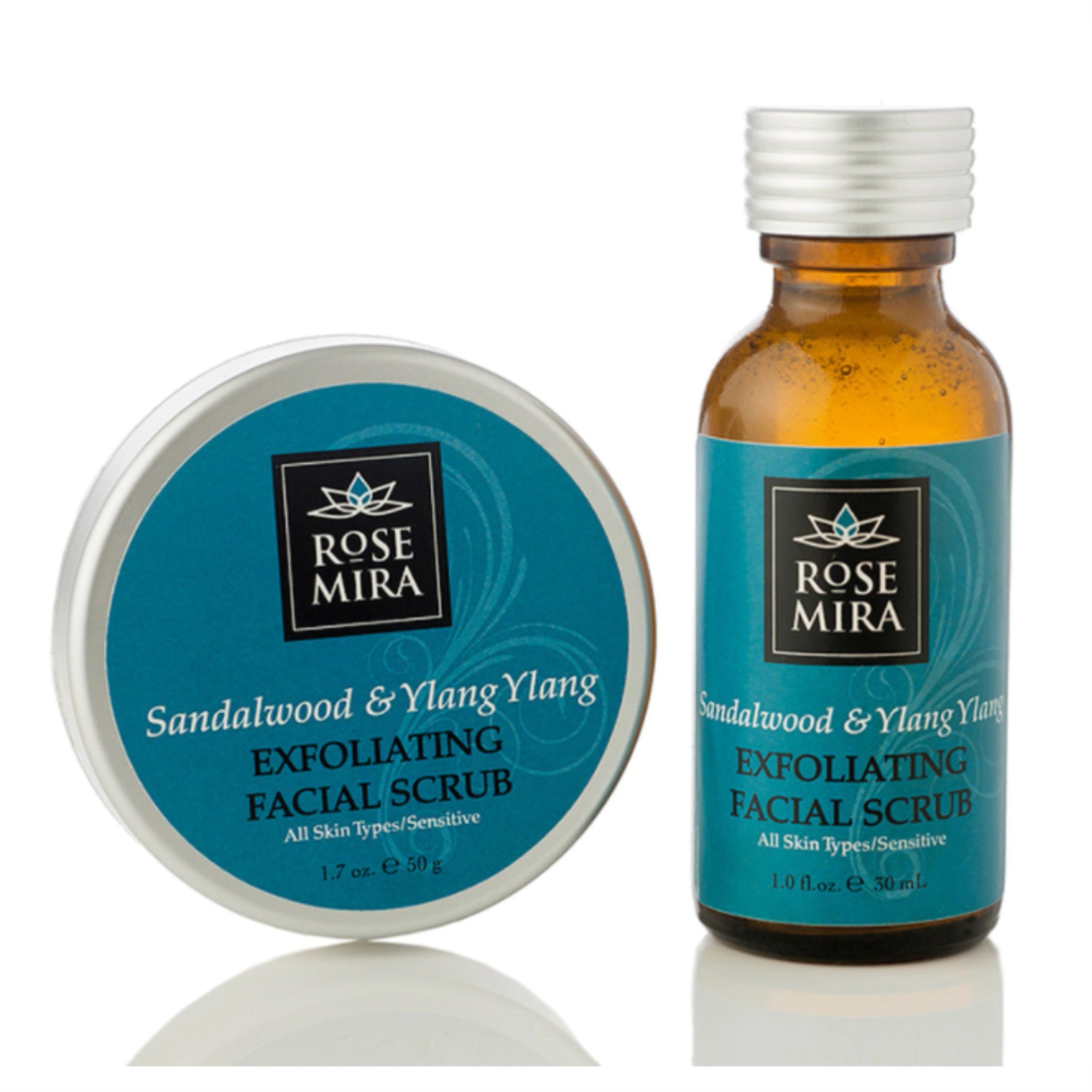 Sandlewood And Ylang Ylang Exfoliating Facial Scrub - 2Oz