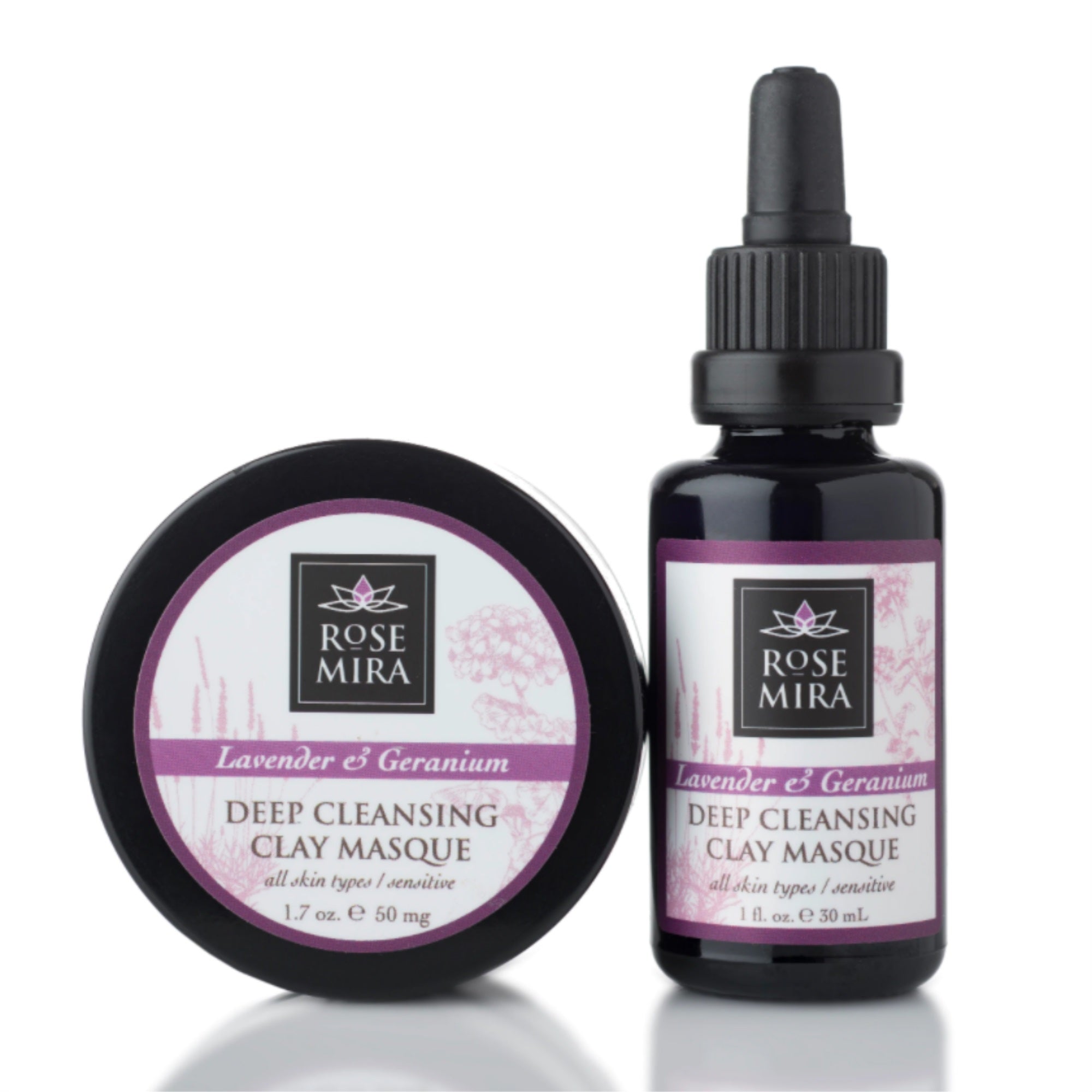 Lavender And Geranium Deep Cleansing Clay Masque - 1.7Oz