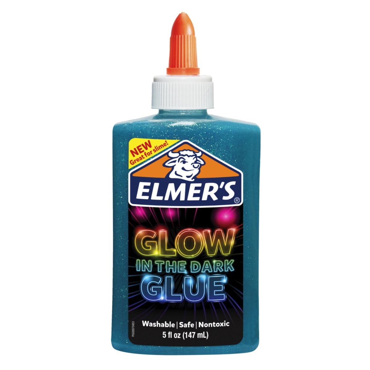 Elmer'S Glow In The Dark Glue, 5 Fluid Ounces, Blue