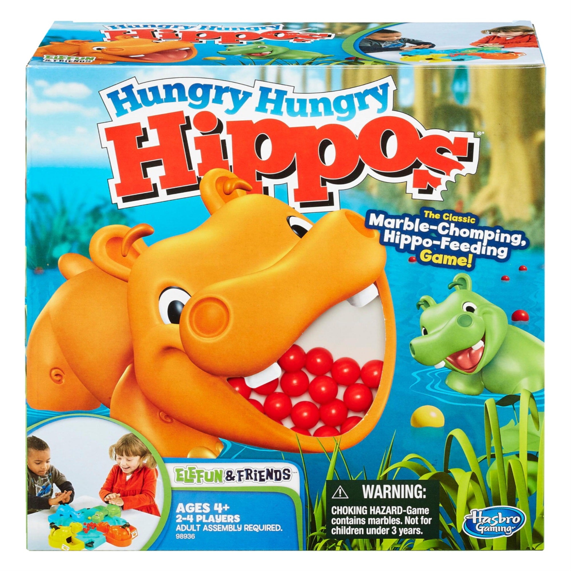 Hasbro Elefun &Amp; Friends Hungry Hungry Hippos Game
