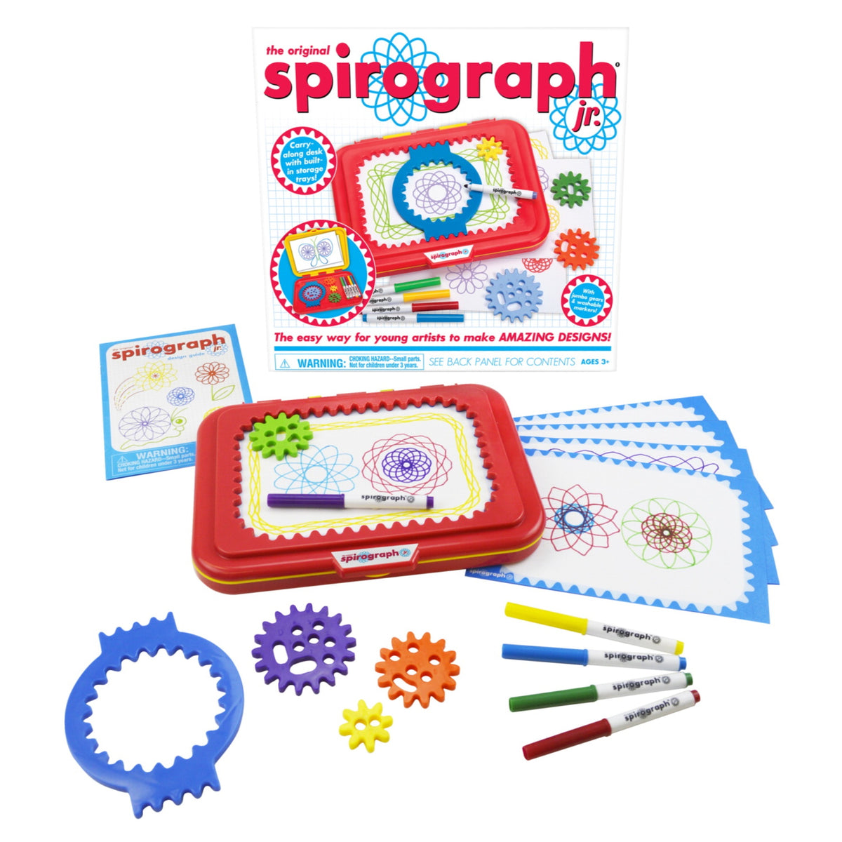 Spirograph Stencils Junior Design Set, 12 X 2 X 11 Inches