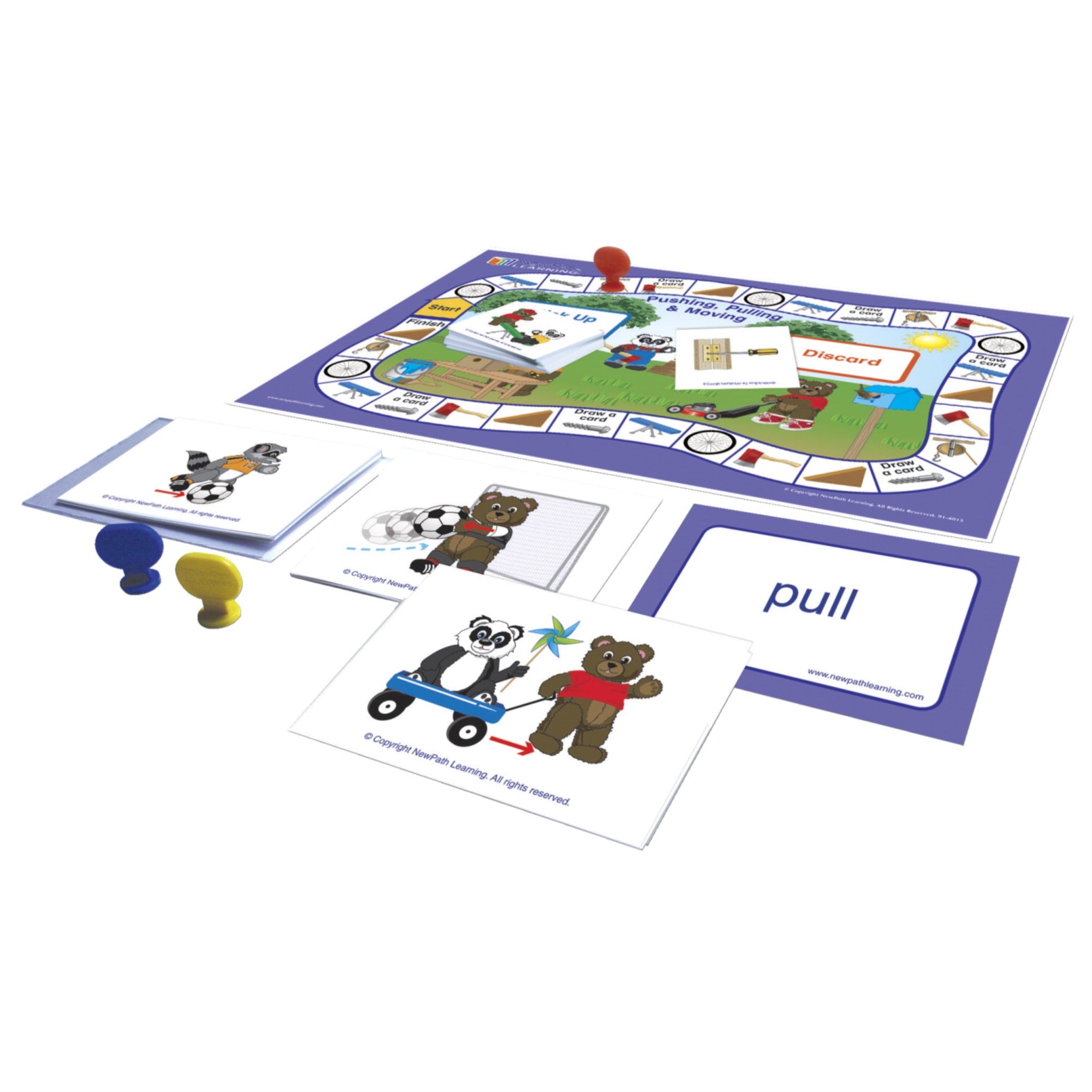Newpath Learning Center Readiness Game, Pushing, Moving And Pulling
