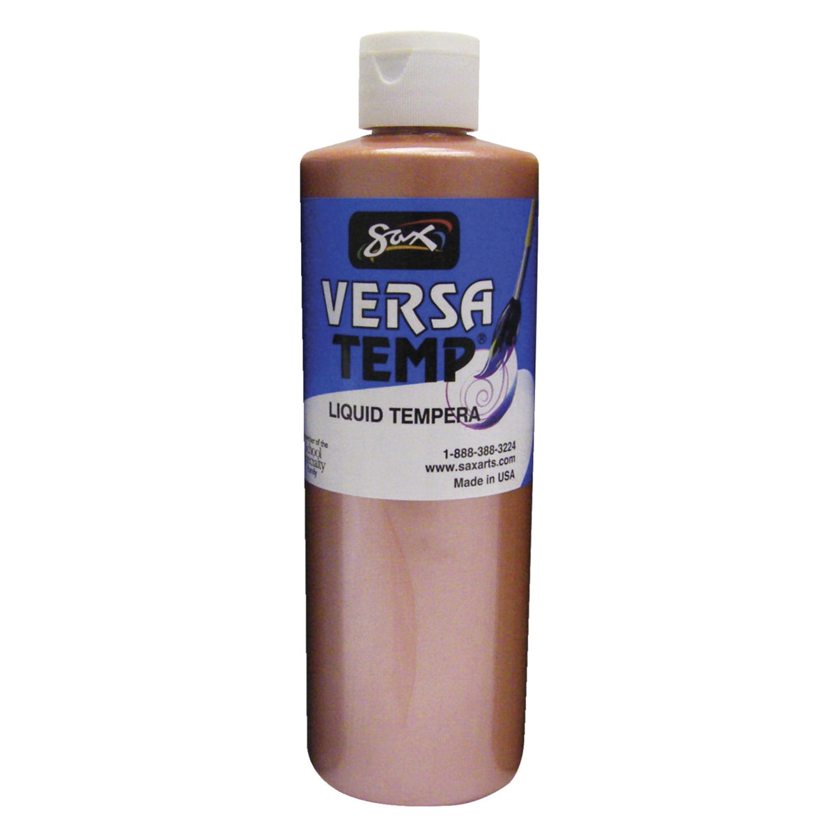 Sax Versatemp Heavy-Bodied Metallic Copper Paint, Pint