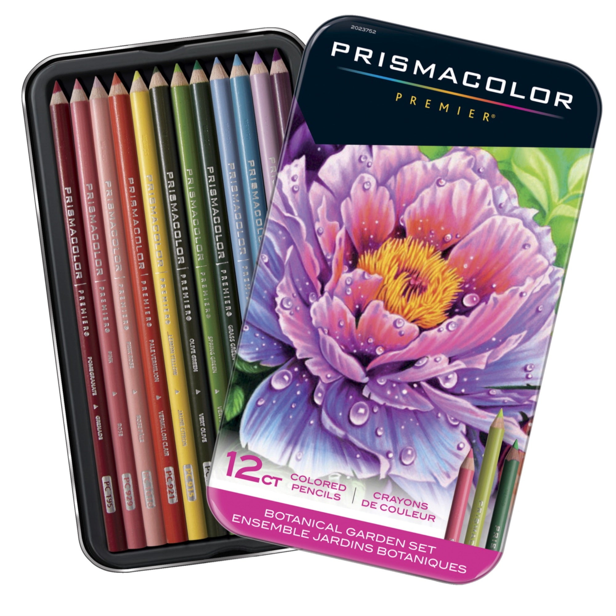 Prismacolor Premier Colored Pencils, Botanical Garden, Set Of 12