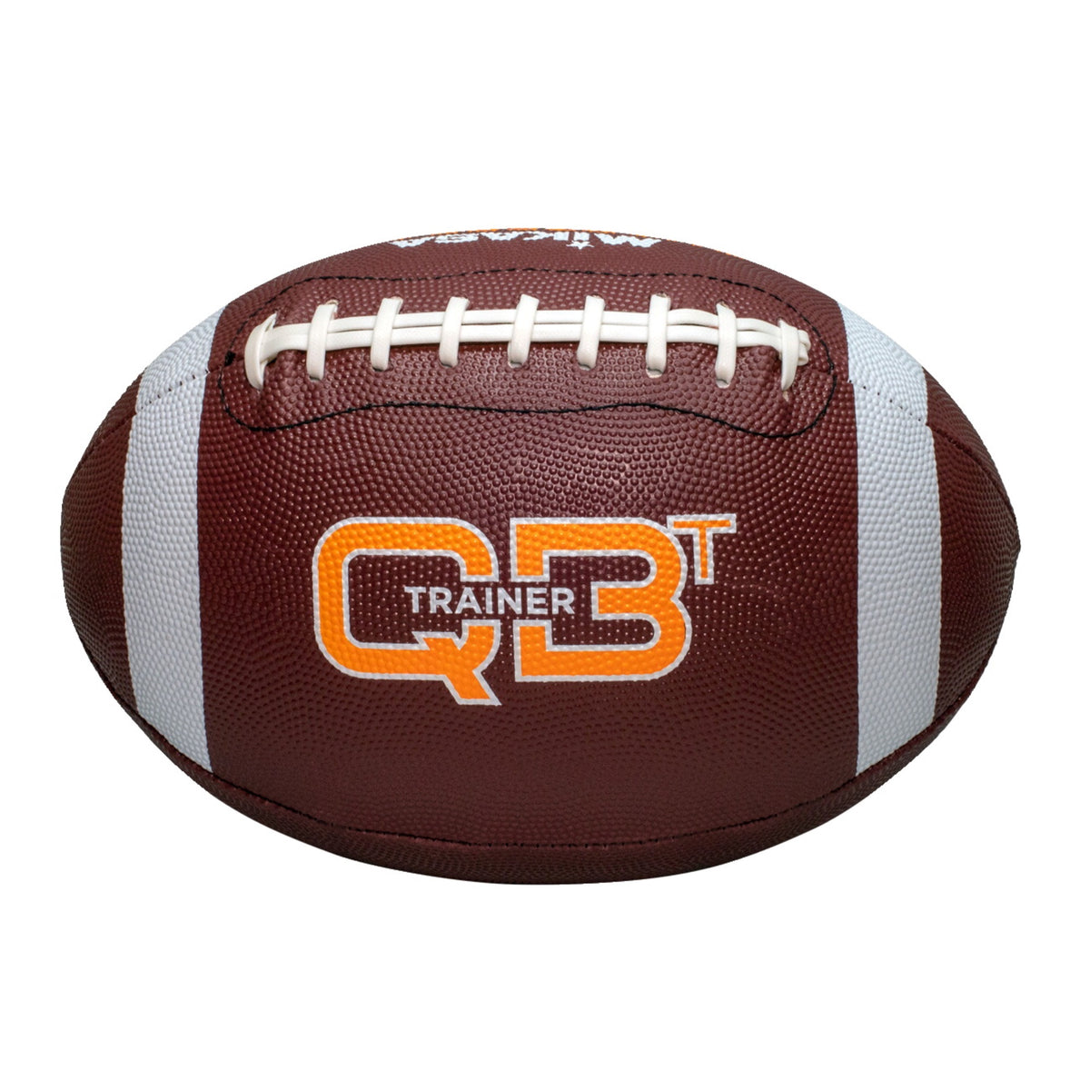 Mikasa Quarterback Football Trainer, Oversized, Brown
