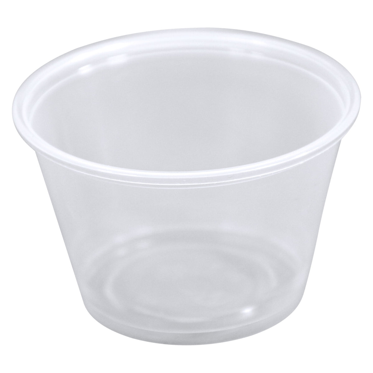 Crystalware Portion Cups, 3.25 Oz, Clear, Pack Of 2500