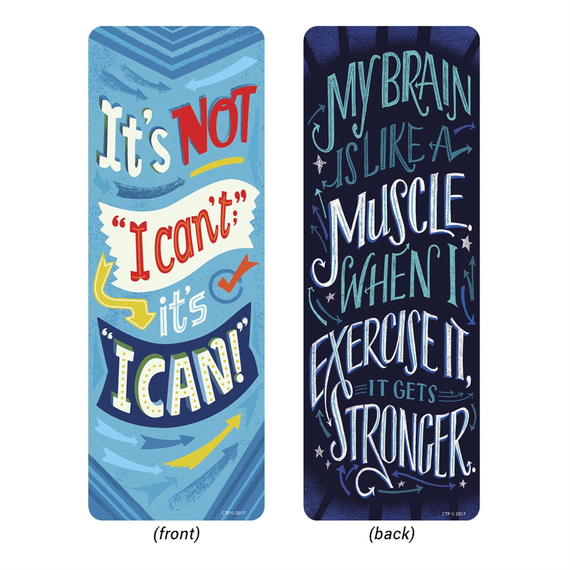 Creative Teaching Press What'S Your Mindset Motivational Quotes Bookmark, Pack Of 30