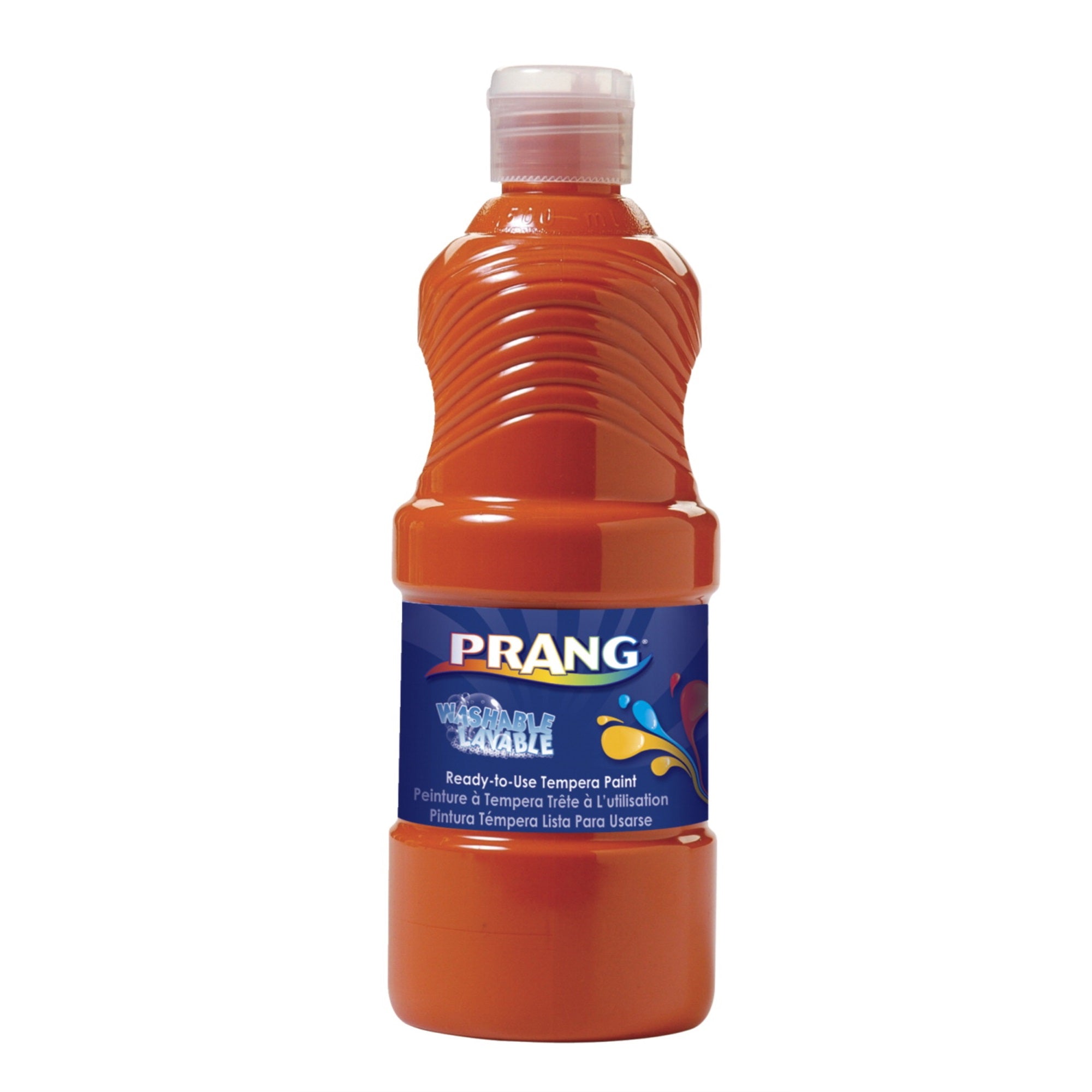 Prang Ready-To-Use Washable Tempera Paint, Pint, Orange