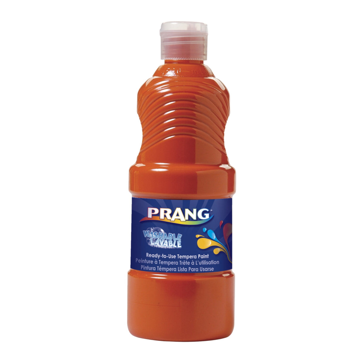 Prang Ready-To-Use Washable Tempera Paint, Pint, Orange
