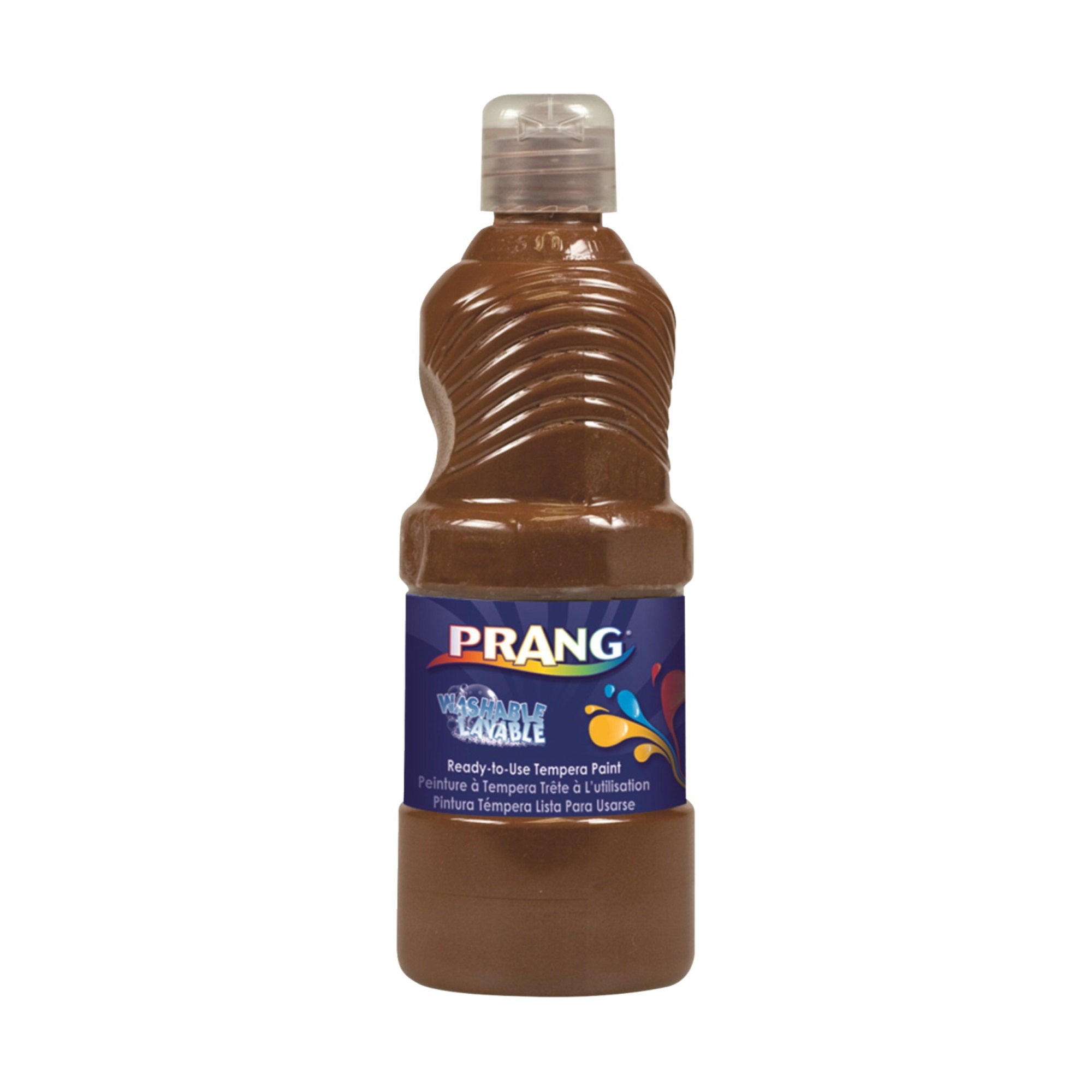 Prang Ready-To-Use Washable Tempera Paint, Pint, Brown