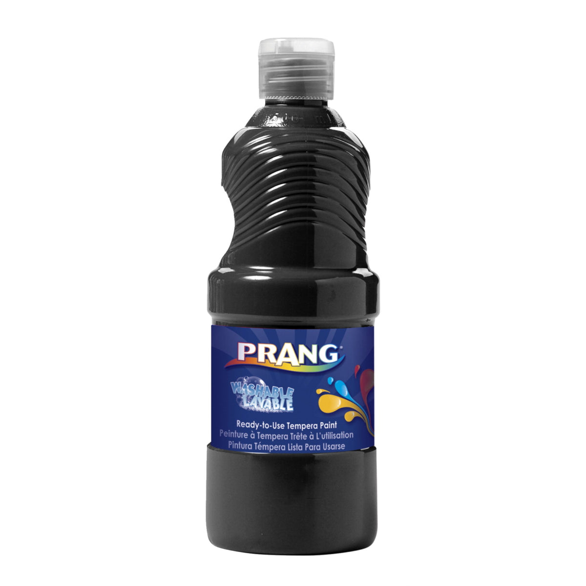 Prang Ready-To-Use Washable Tempera Paint, Pint, Black