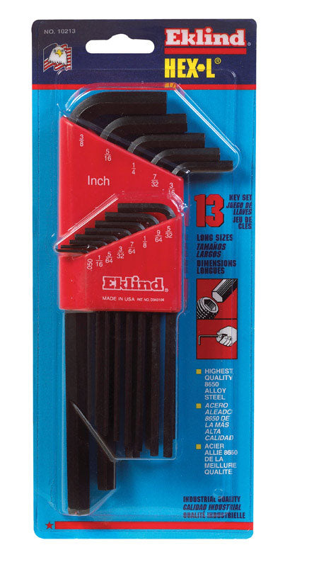 Hex Key Set 13Pc Lng Arm (Pack Of 1)