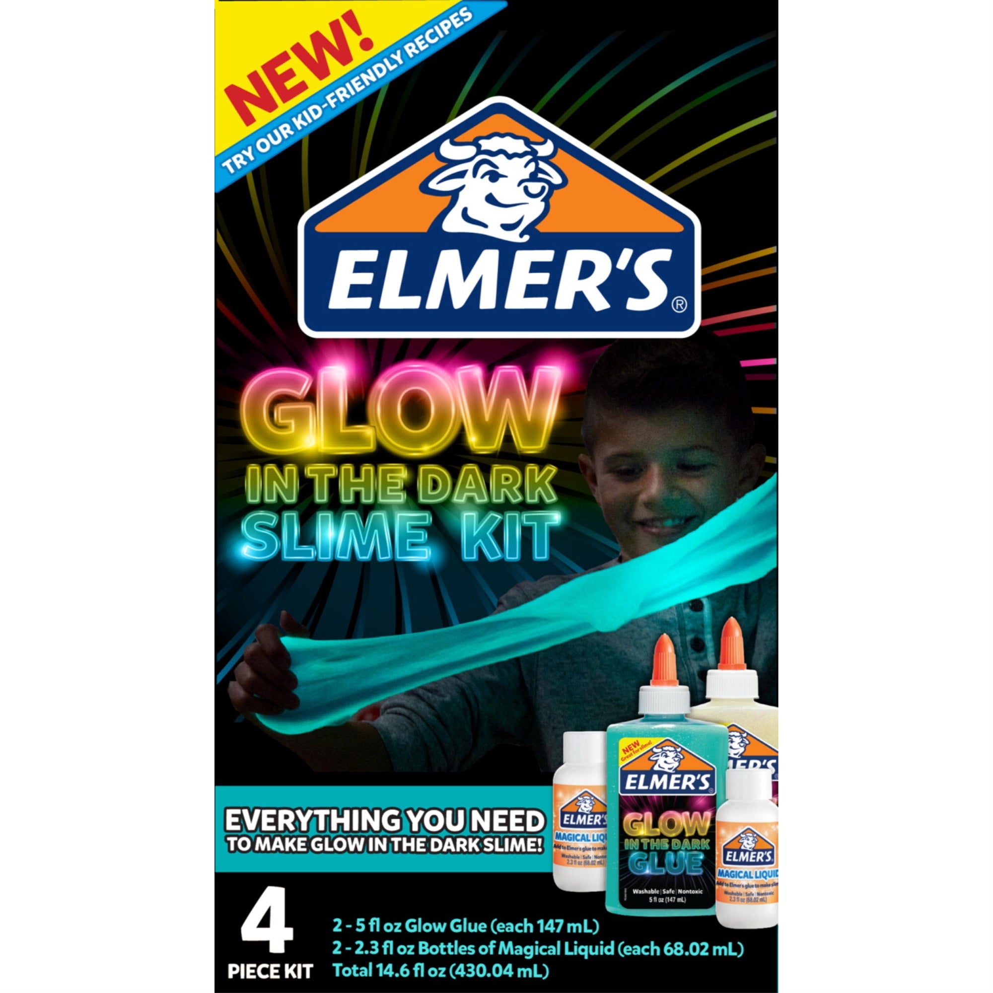 Elmer'S Glow In The Dark Slime Kit
