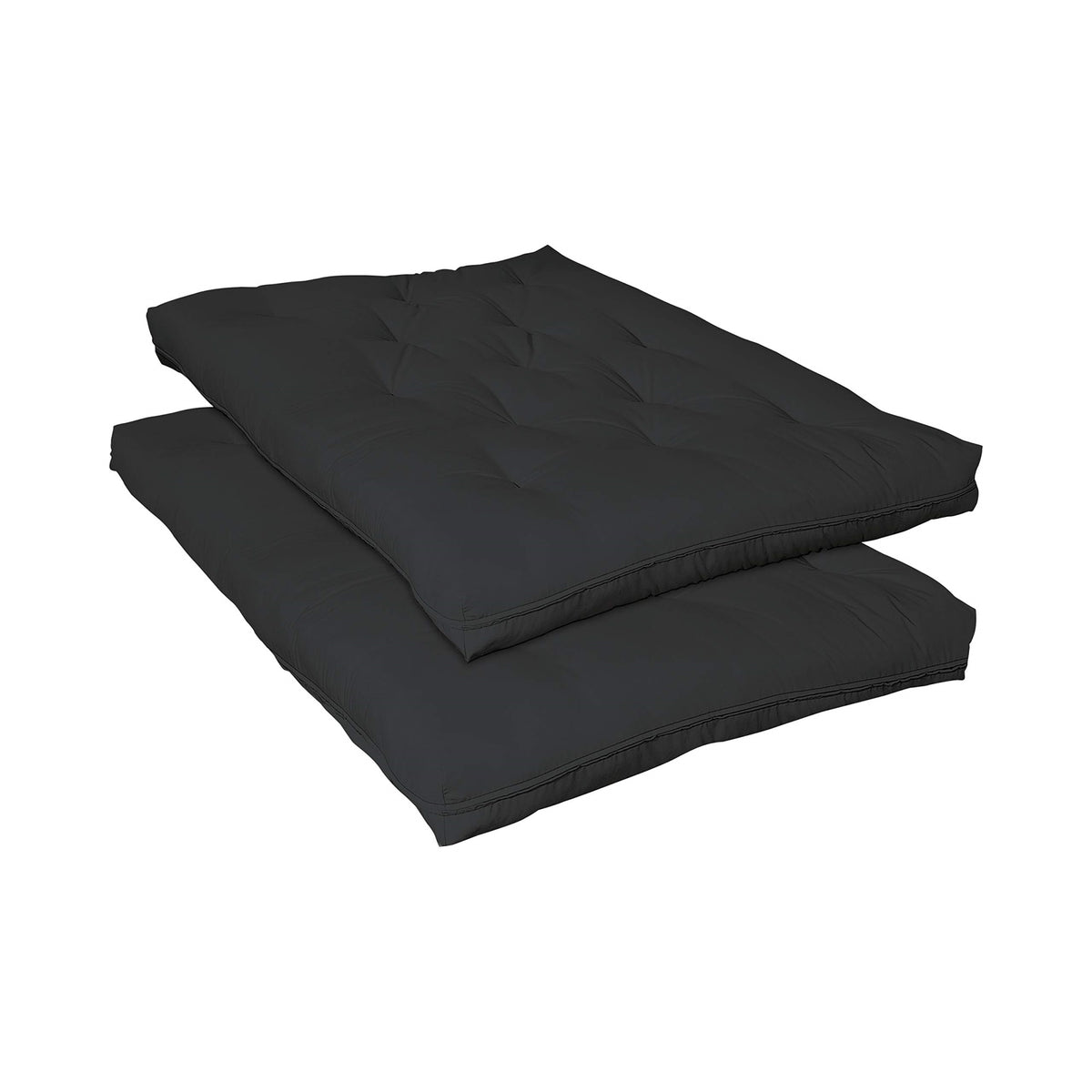 Coaster Home Furnishings 9' Deluxe Innerspring Futon Pad Black