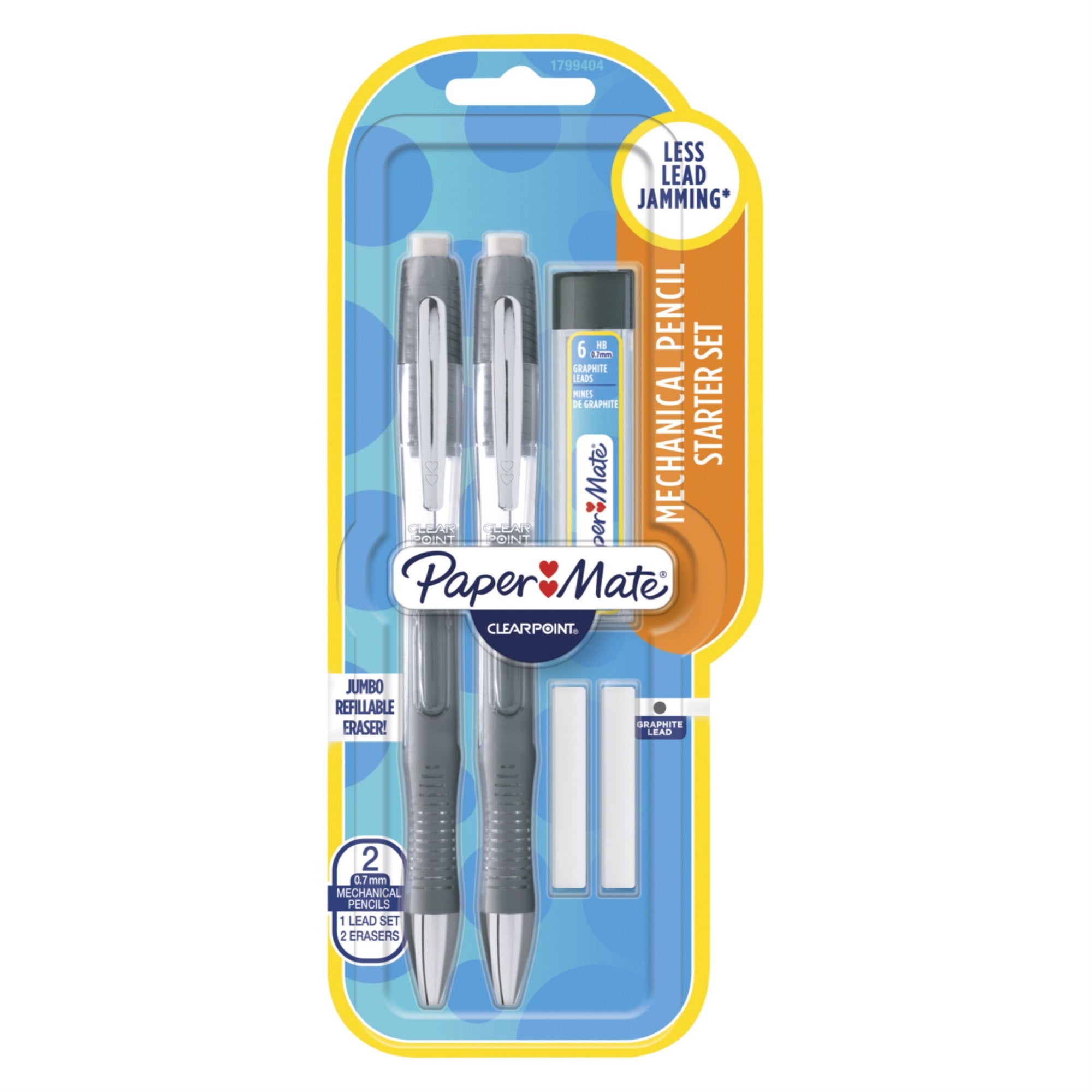 Paper Mate Clearpoint Elite Mechanical Pencil Starter Set, 0.7 Mm