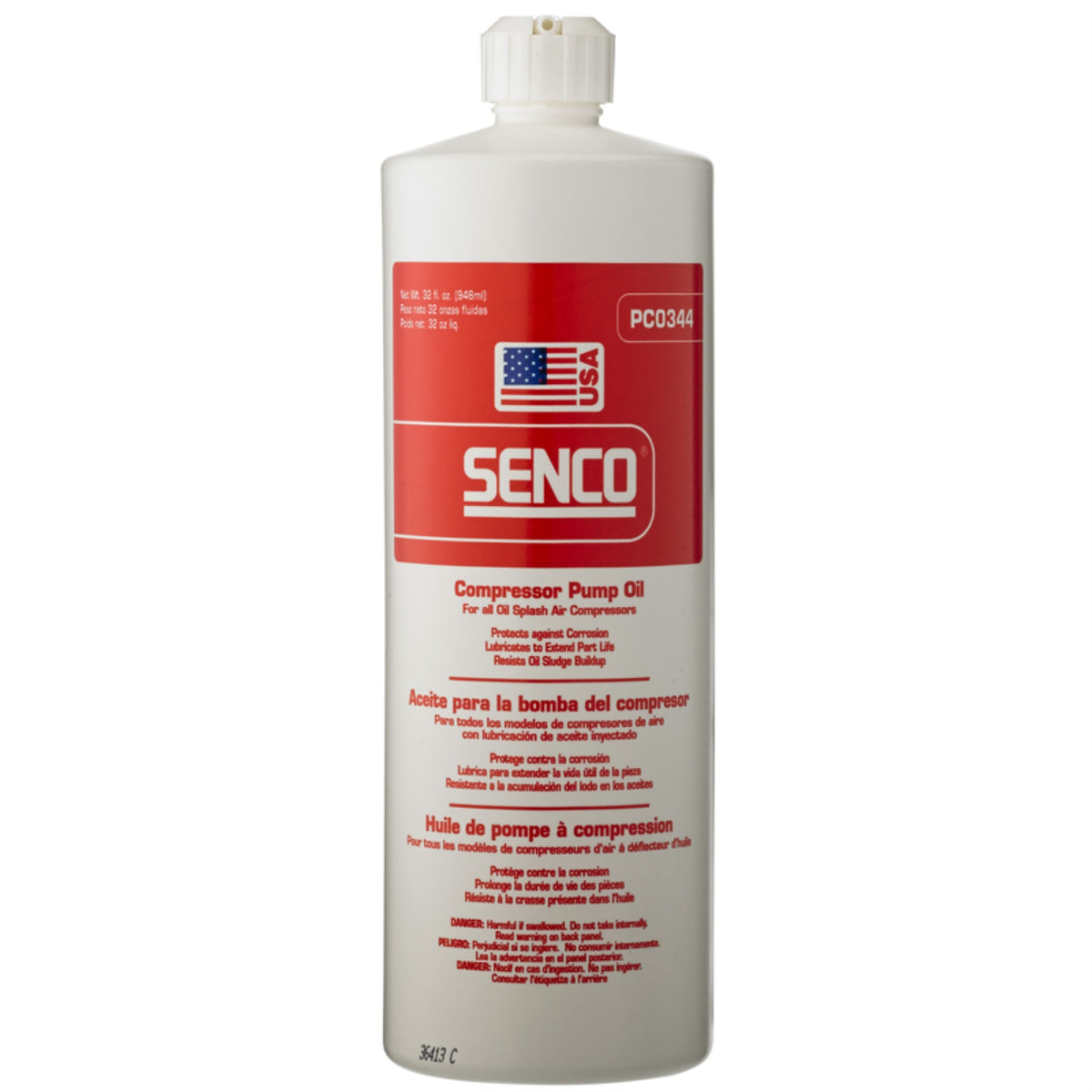 Compressor Pump Oil 32Oz (Pack Of 1)