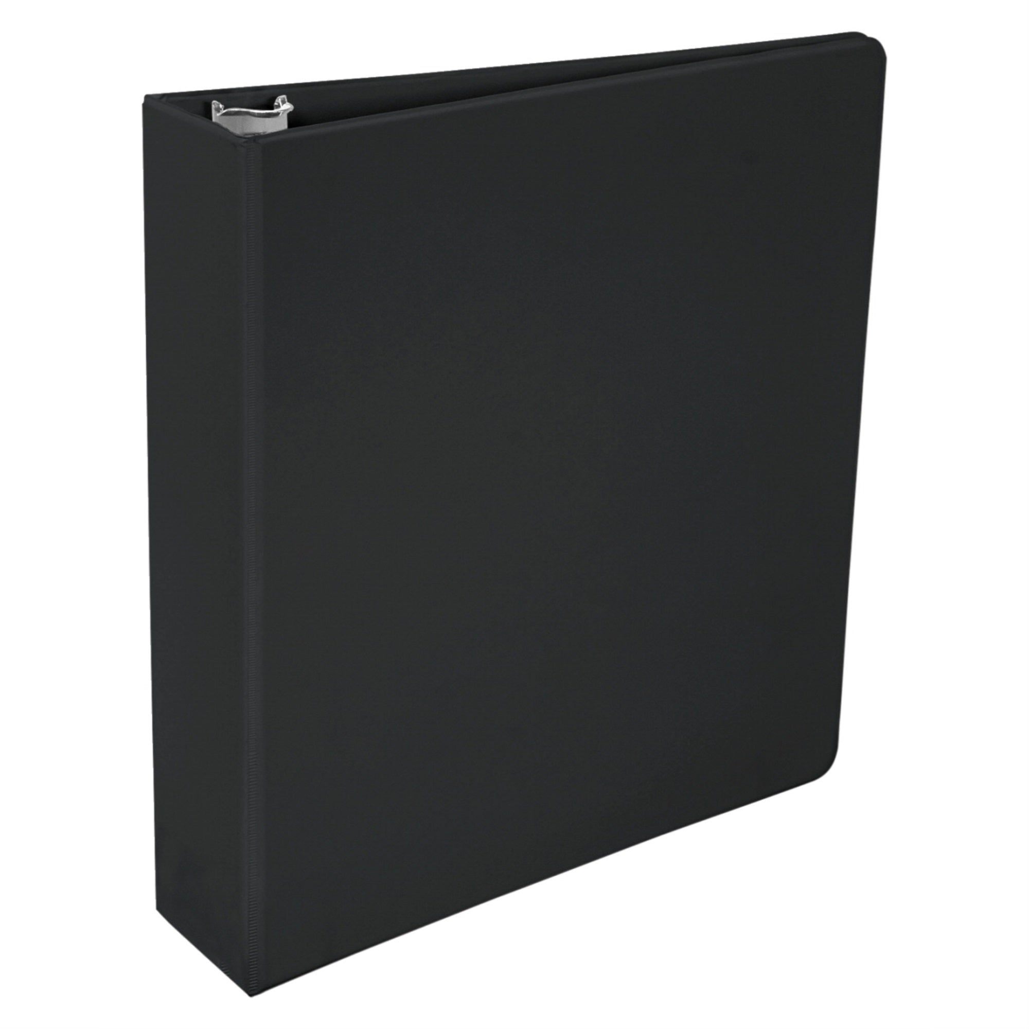 School Smart Polypropylene D-Ring Binder, 2 Inches, Black