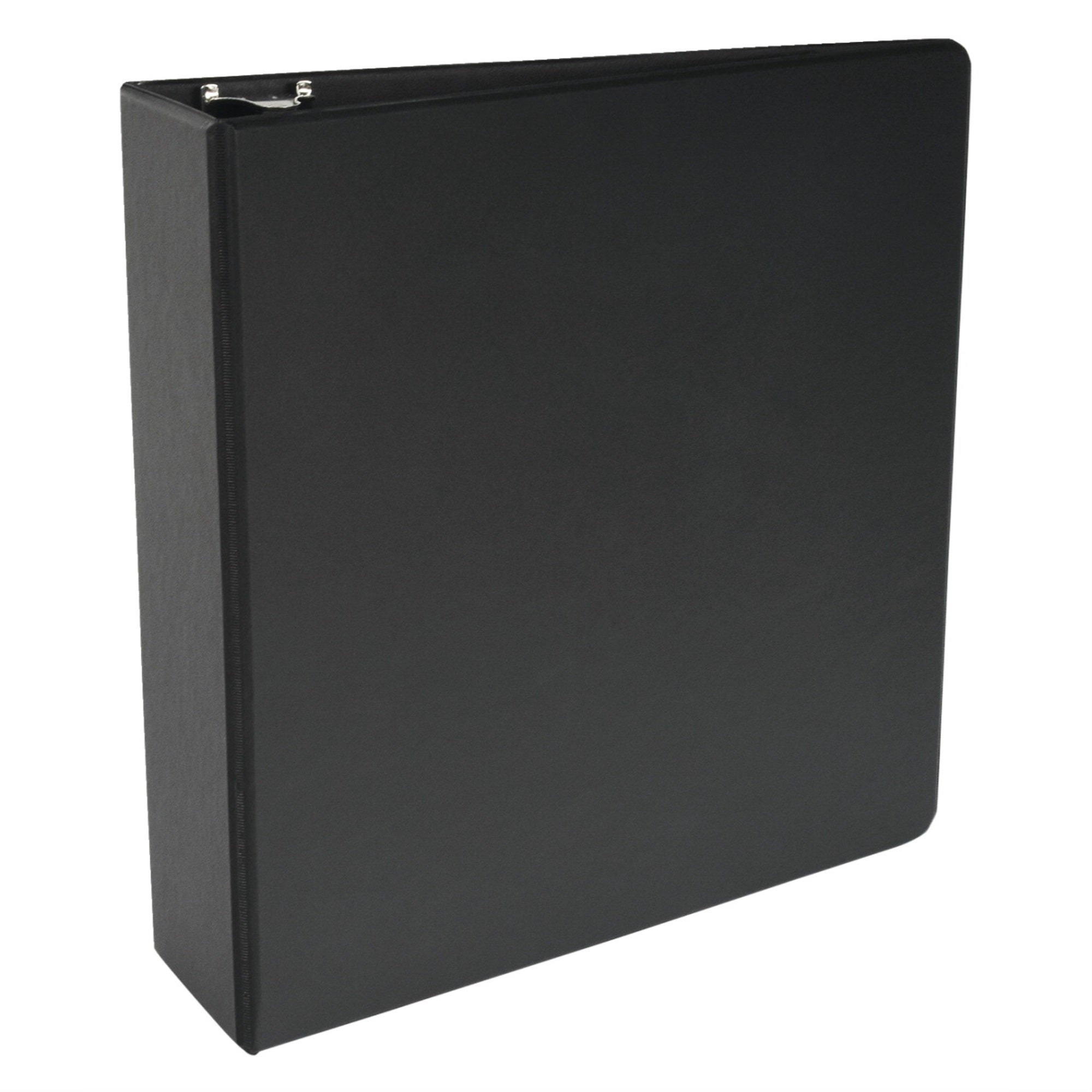 School Smart Polypropylene D-Ring Binder, 3 Inches, Black