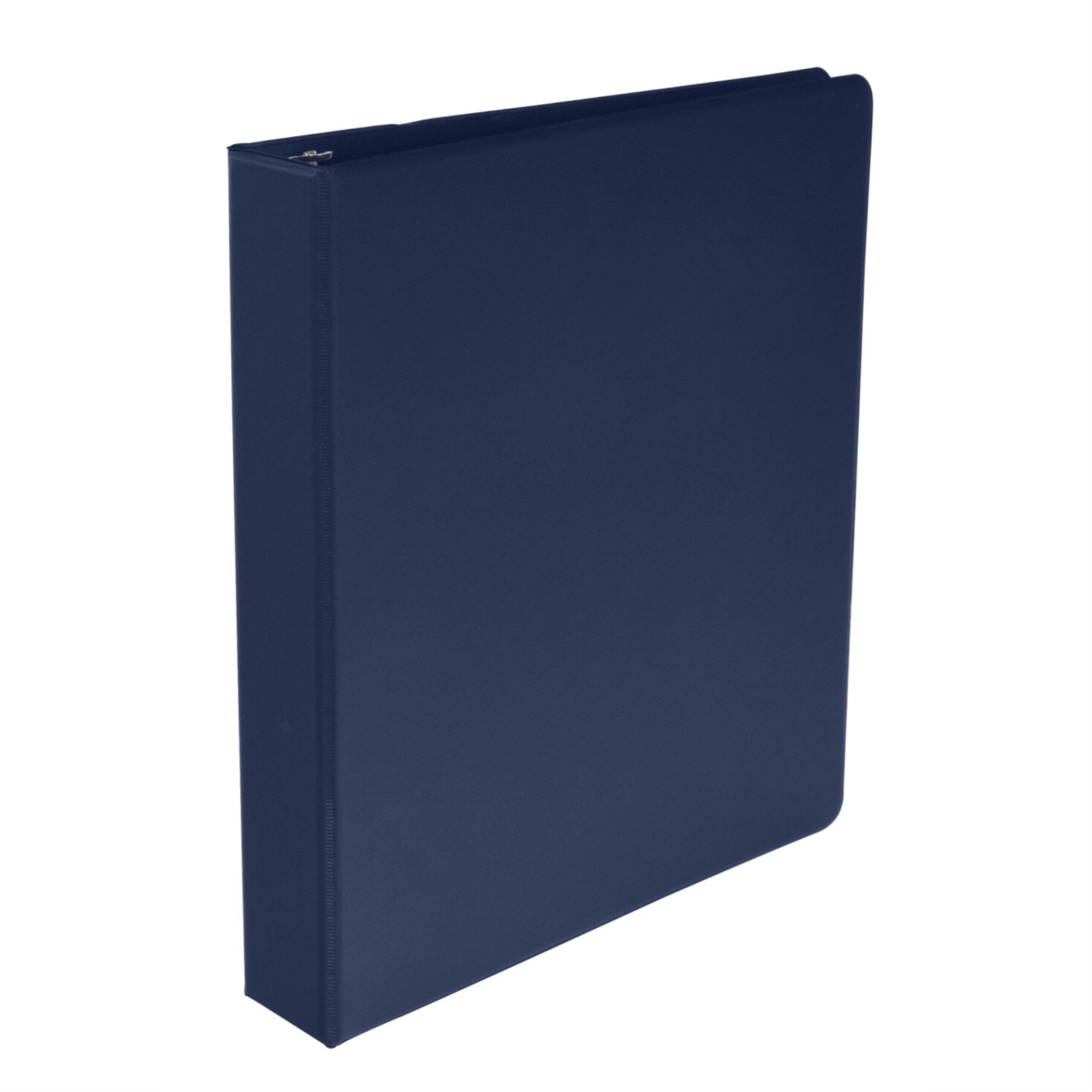 School Smart  Polypropylene D-Ring View Binder, 1-1/2 Inches, Blue
