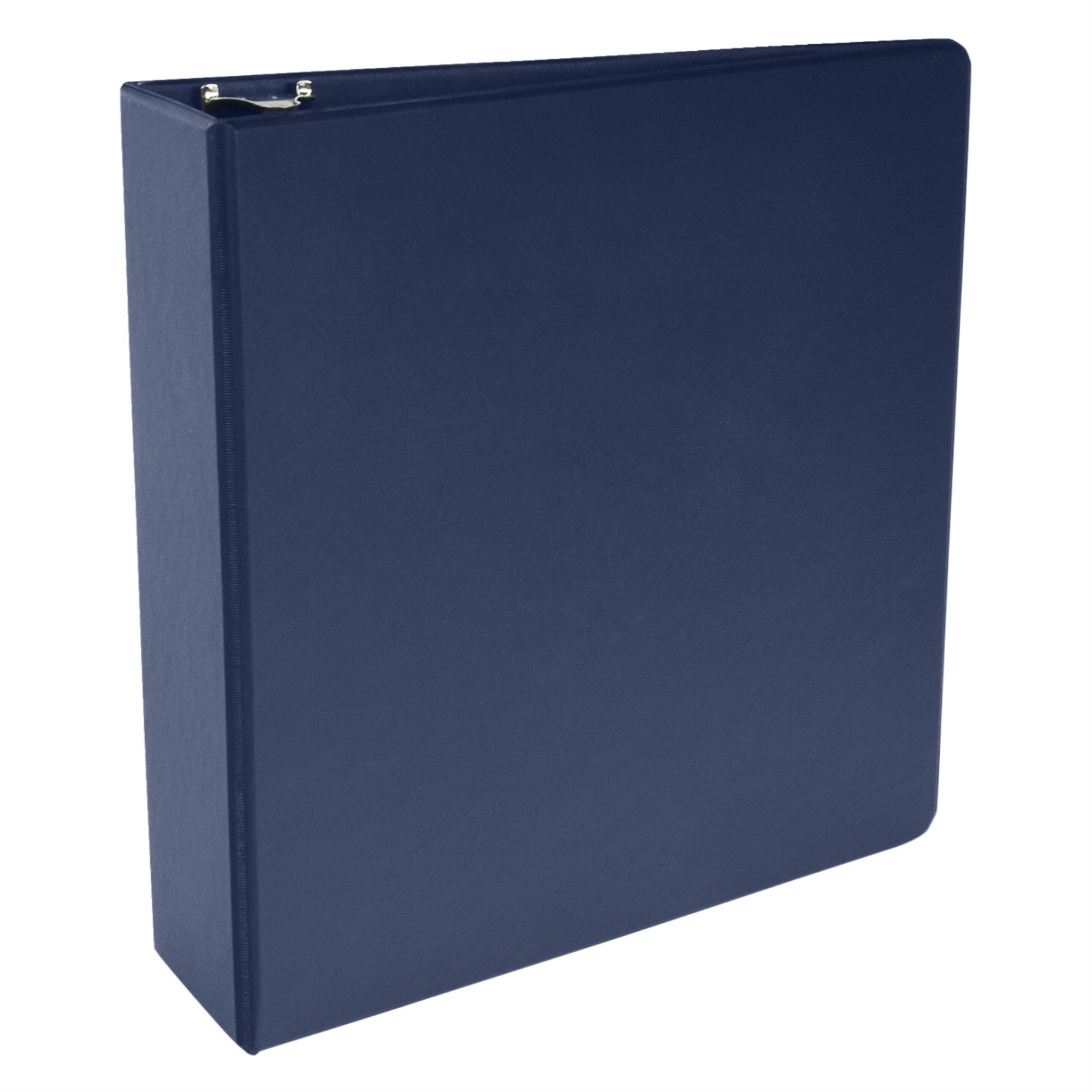 School Smart Polypropylene D-Ring Binder, 3 Inches, Blue