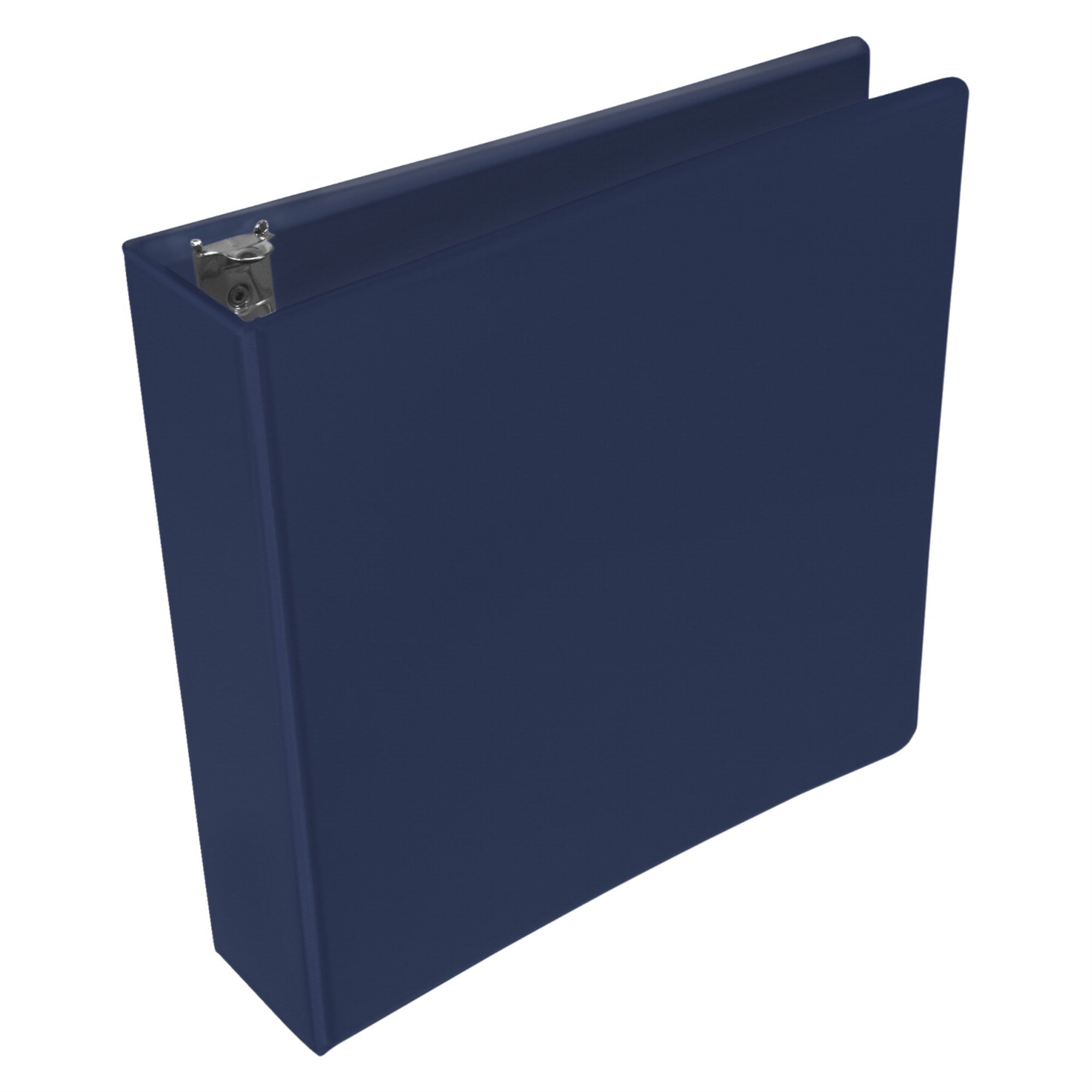 School Smart Polypropylene D-Ring View Binder, 2 Inches, Blue