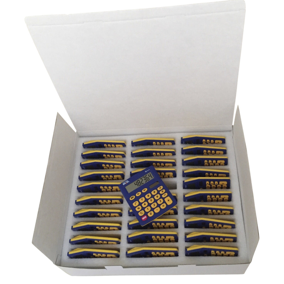 School Smart Primary Calculators, 4 X 5-1/2 Inches, Pack Of 30