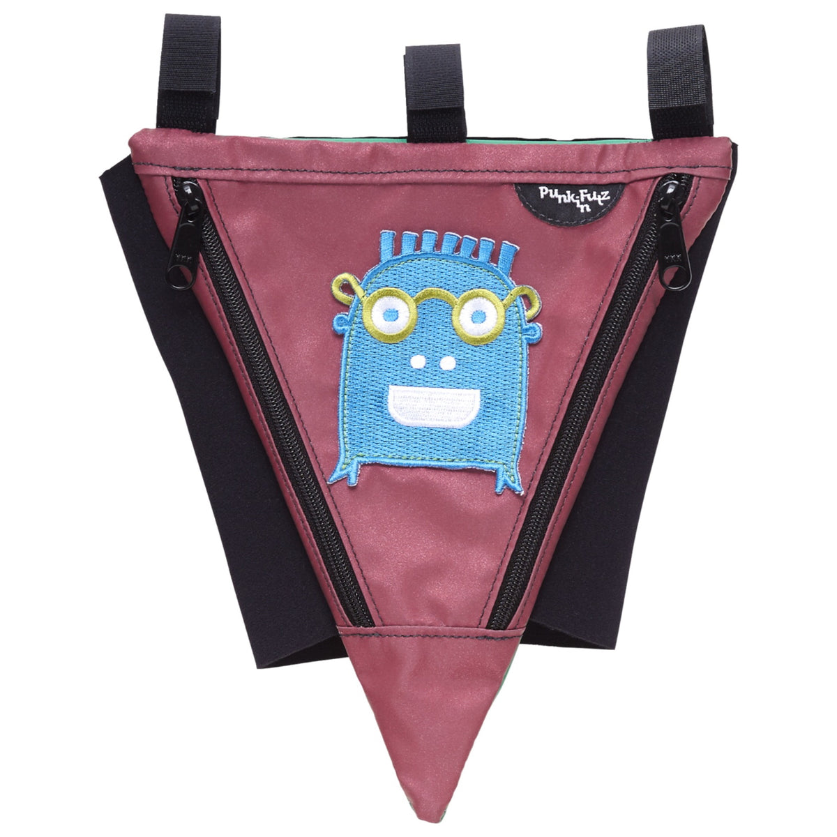 Punkinfutz Punkinpie Accessible Bag, Pink With Zuggey Patch