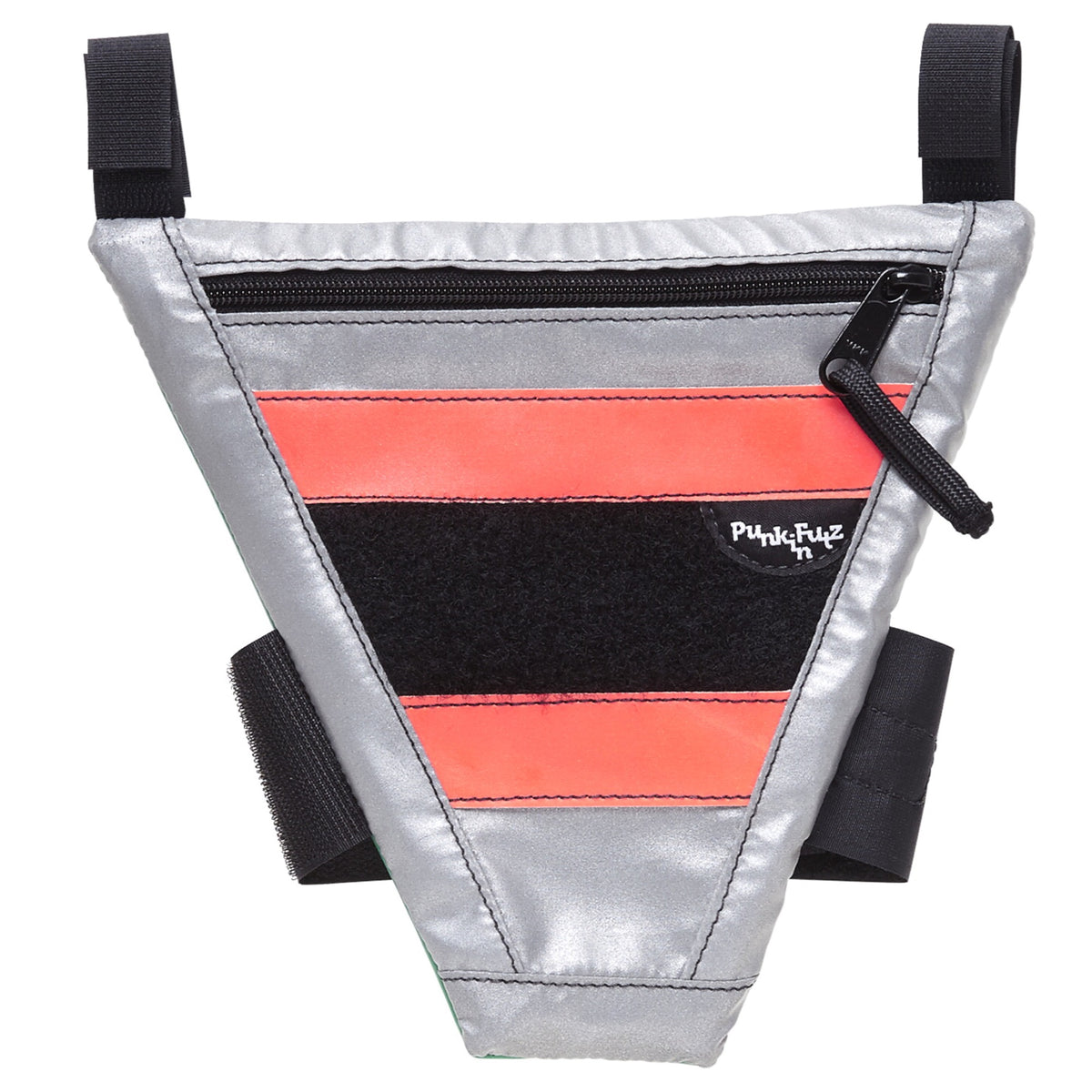 Punkinfutz Punkinpie Accessible Bag, Silver/Green