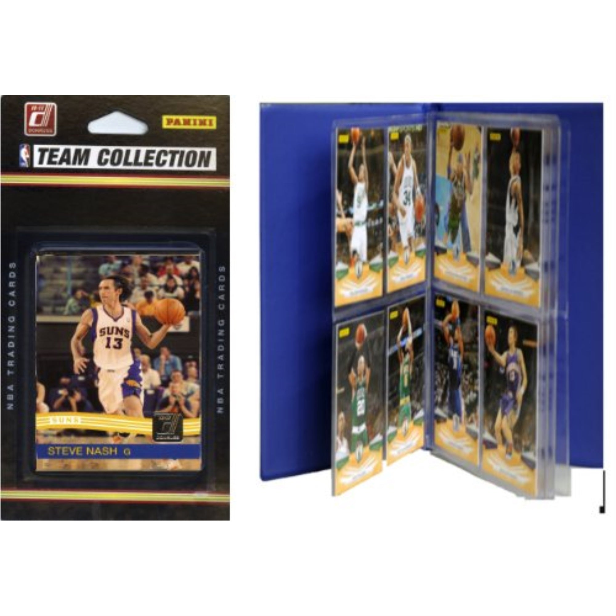 NBA Phoenix Suns Licensed 2010-11 Donruss Team Set Plus Storage Album