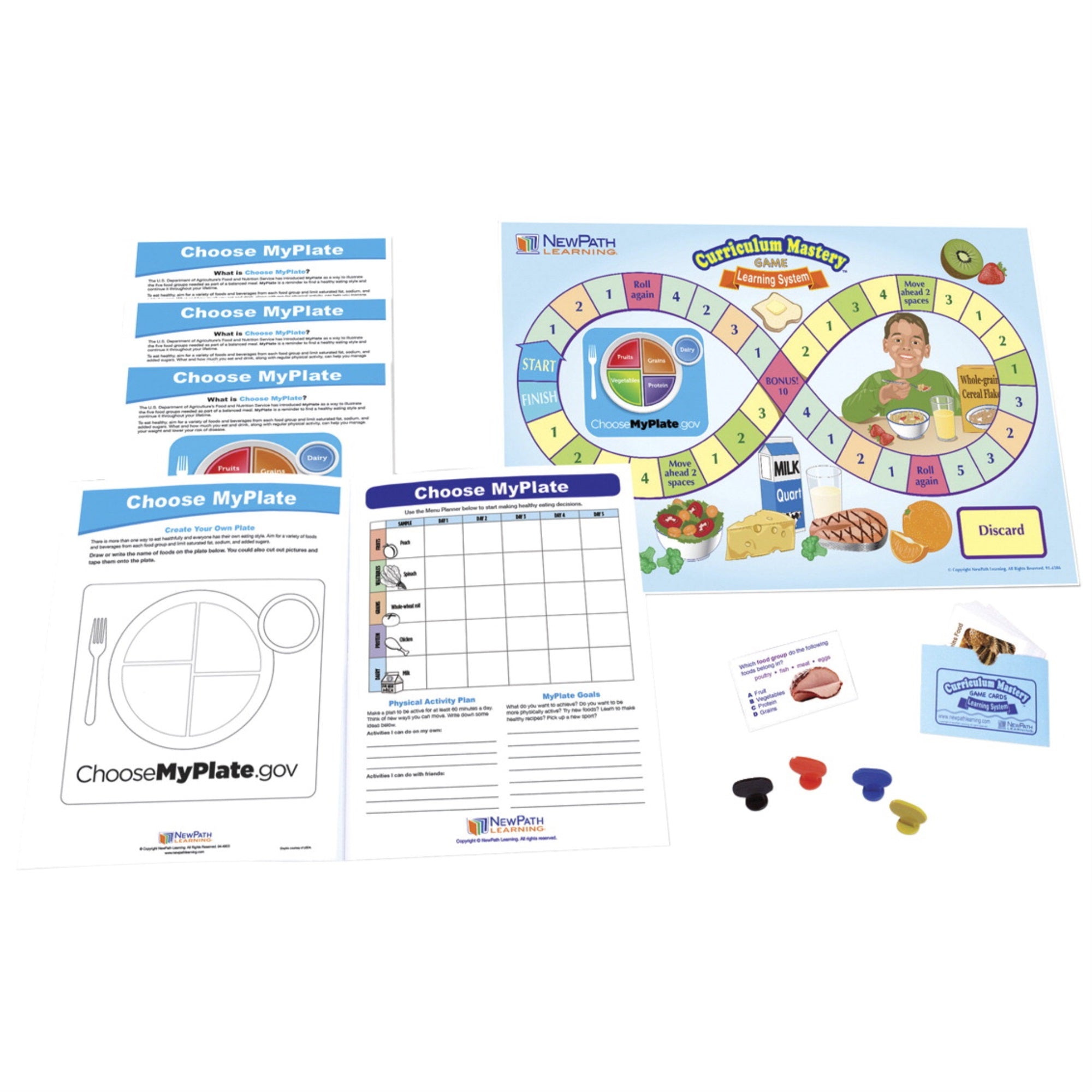 Choose My Plate Learning Center, Grades 1 - 4