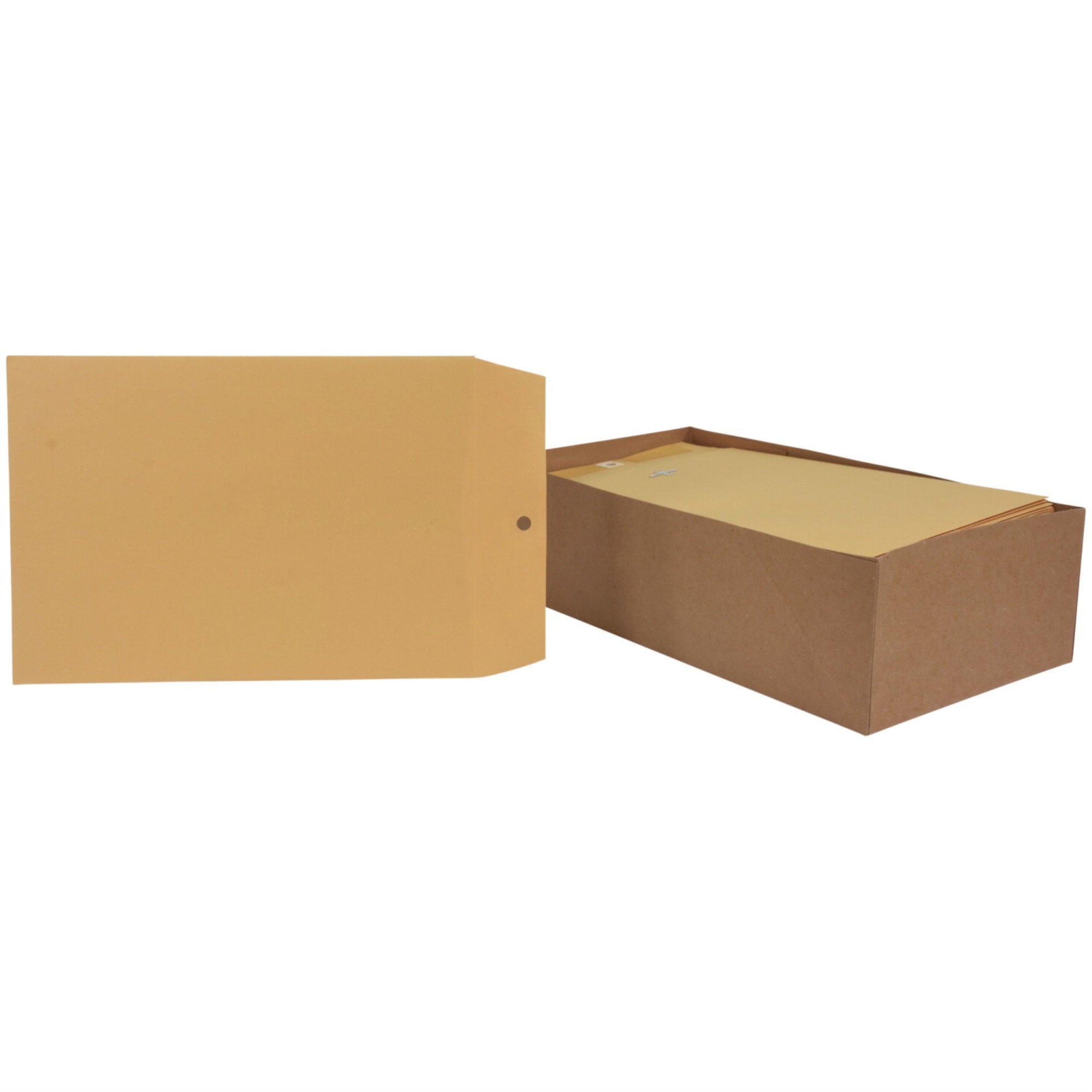 School Smart Kraft Envelope With Clasp, 7-1/2 X 10-1/2 Inches, Pack Of 100