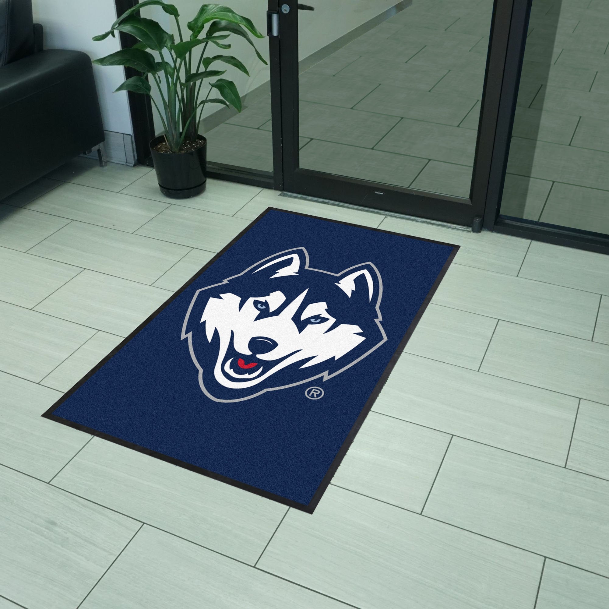 Connecticut 3X5 High-Traffic Mat With Durable Rubber Backing - Portrait Orientation